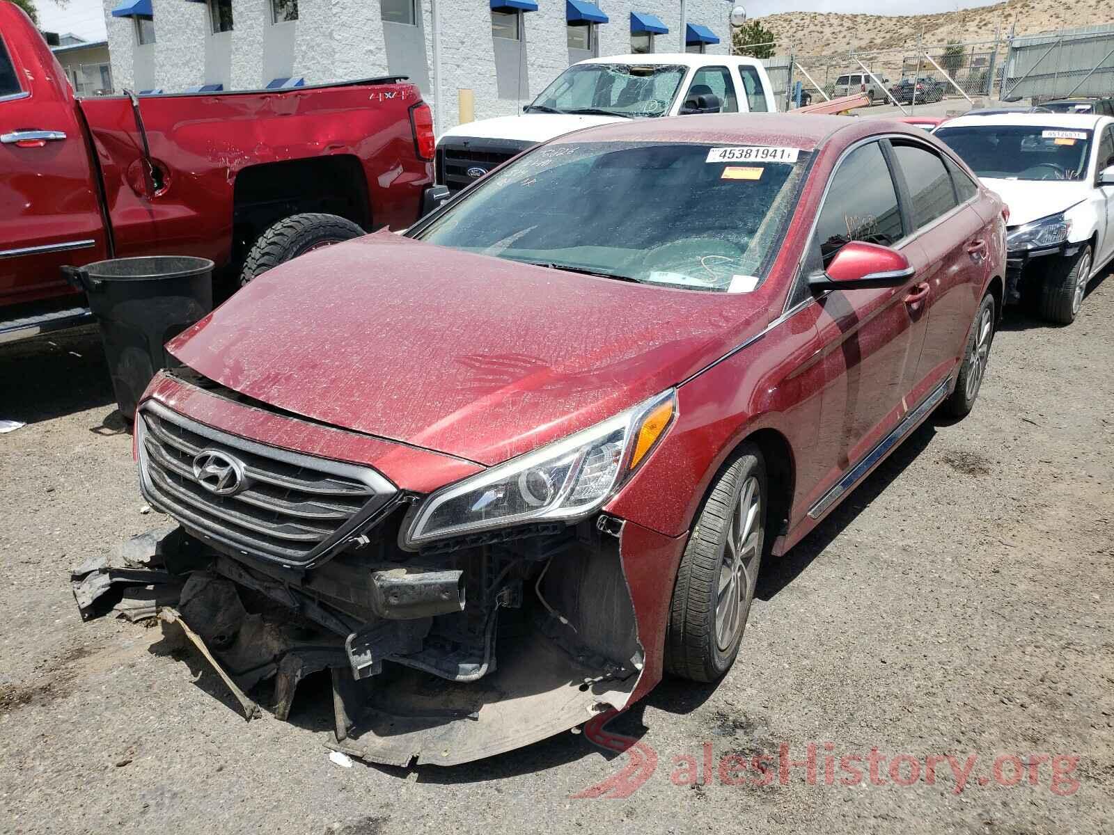 5NPE34AFXGH300293 2016 HYUNDAI SONATA