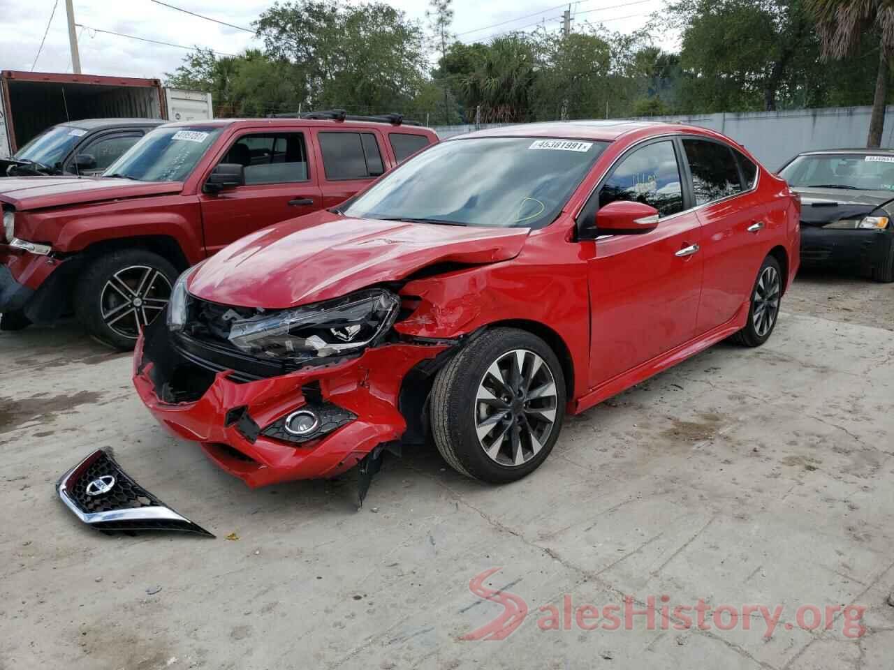 3N1CB7AP9KY262221 2019 NISSAN SENTRA