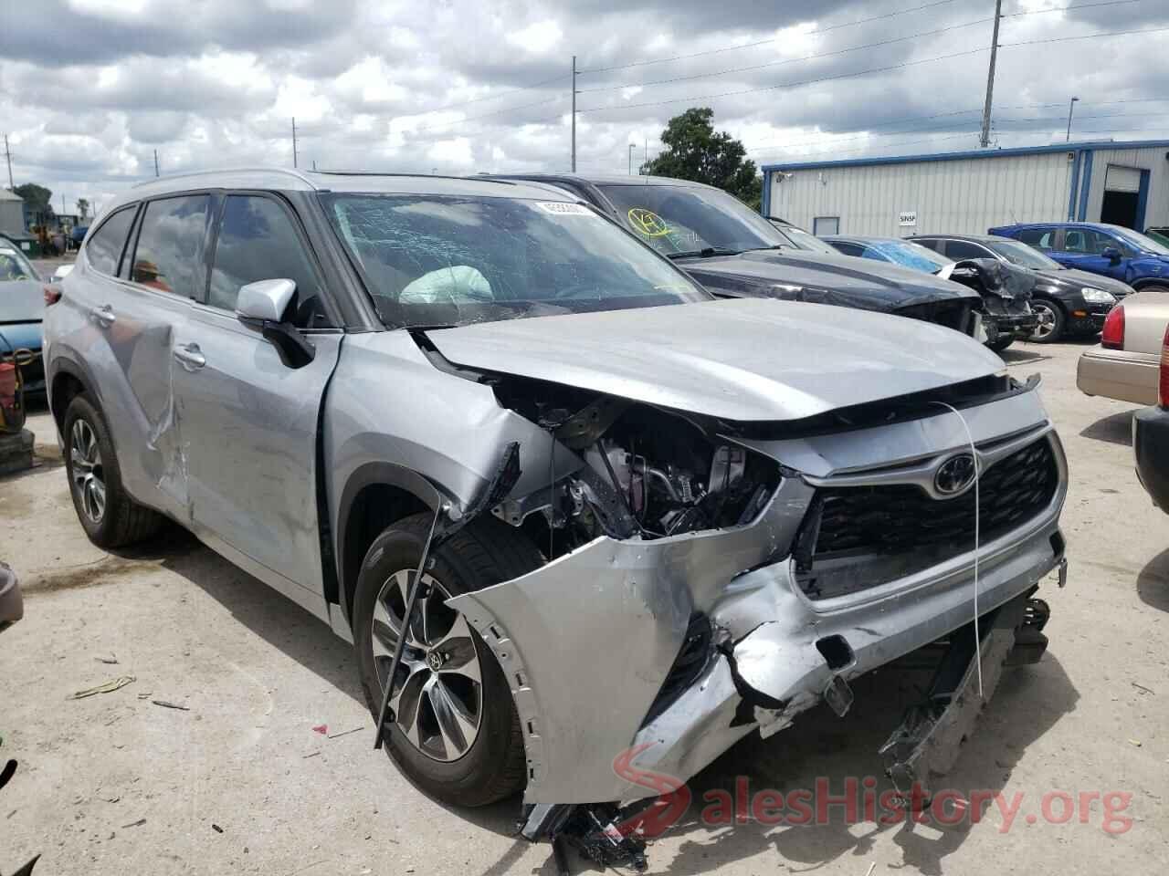 5TDGZRAH1MS057453 2021 TOYOTA HIGHLANDER