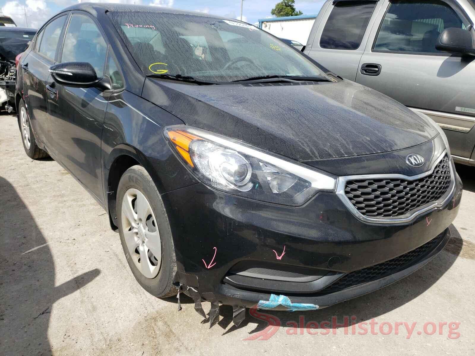 KNAFX4A62G5520890 2016 KIA FORTE