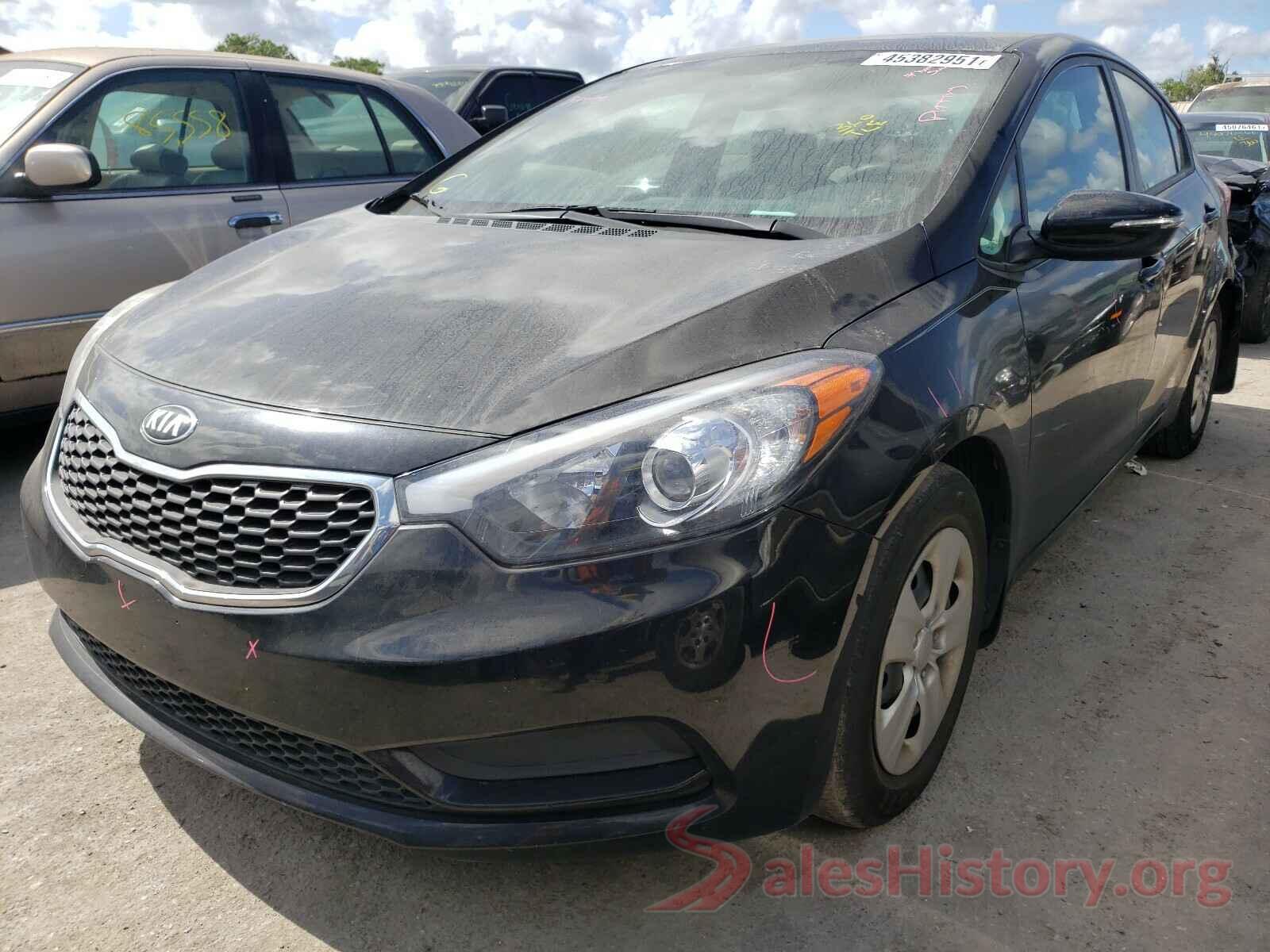 KNAFX4A62G5520890 2016 KIA FORTE