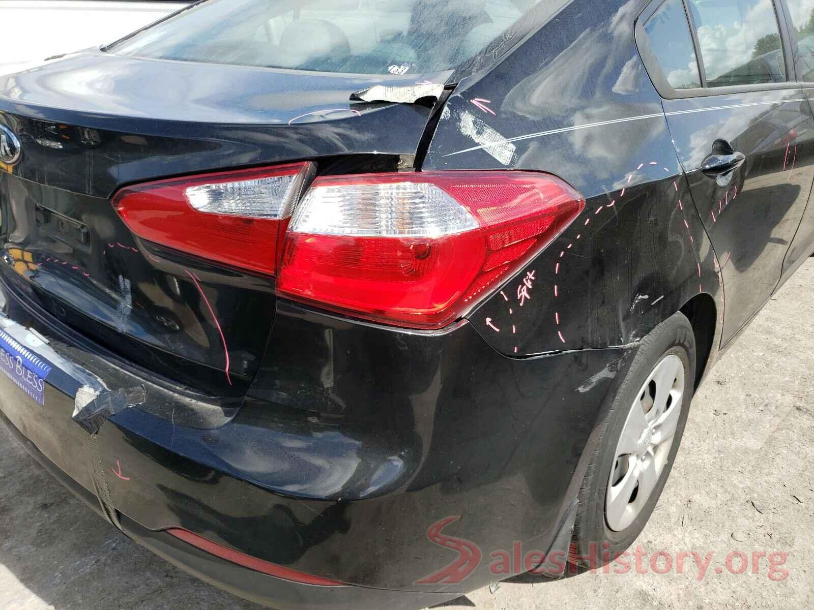 KNAFX4A62G5520890 2016 KIA FORTE