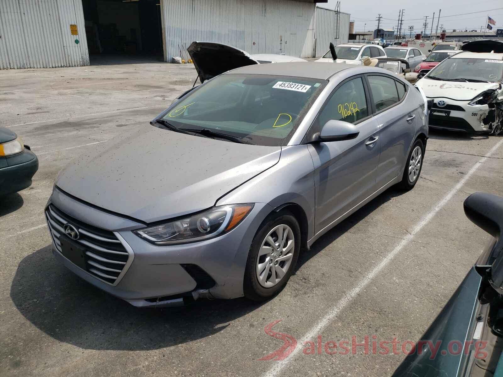 5NPD74LF9HH176774 2017 HYUNDAI ELANTRA