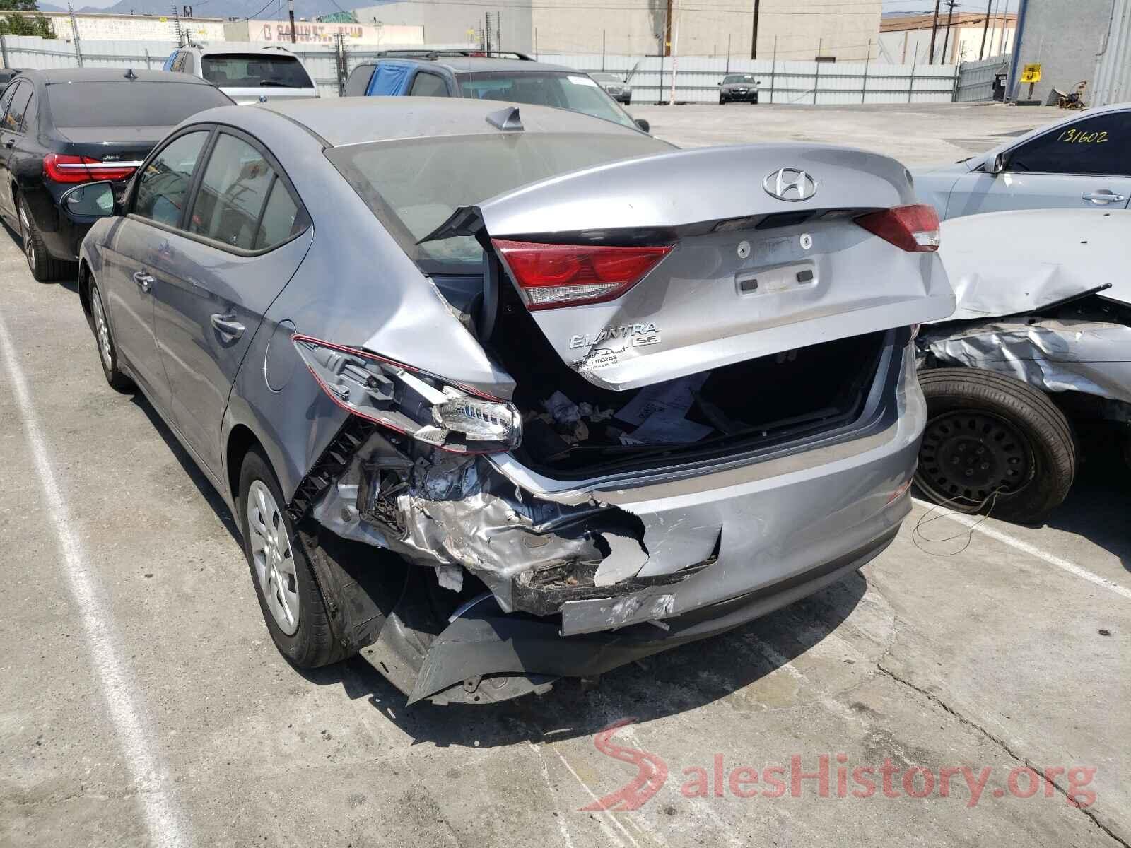 5NPD74LF9HH176774 2017 HYUNDAI ELANTRA