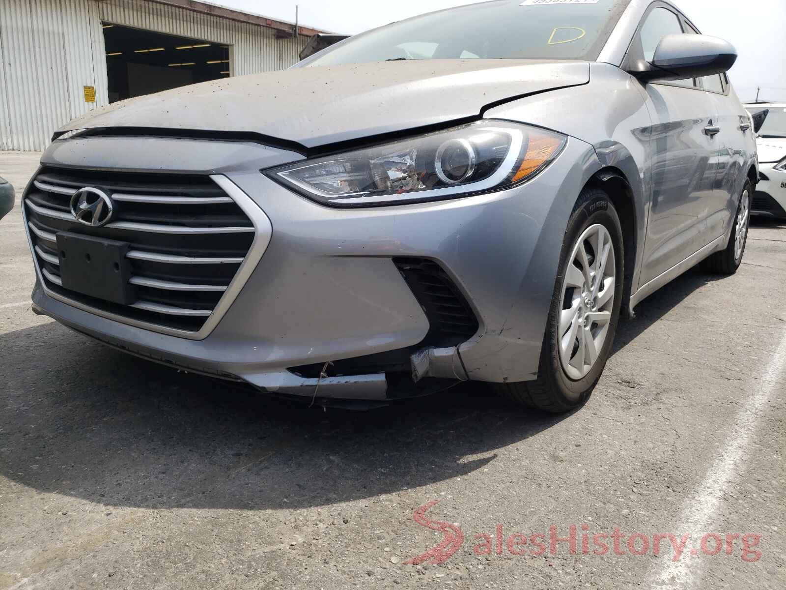 5NPD74LF9HH176774 2017 HYUNDAI ELANTRA