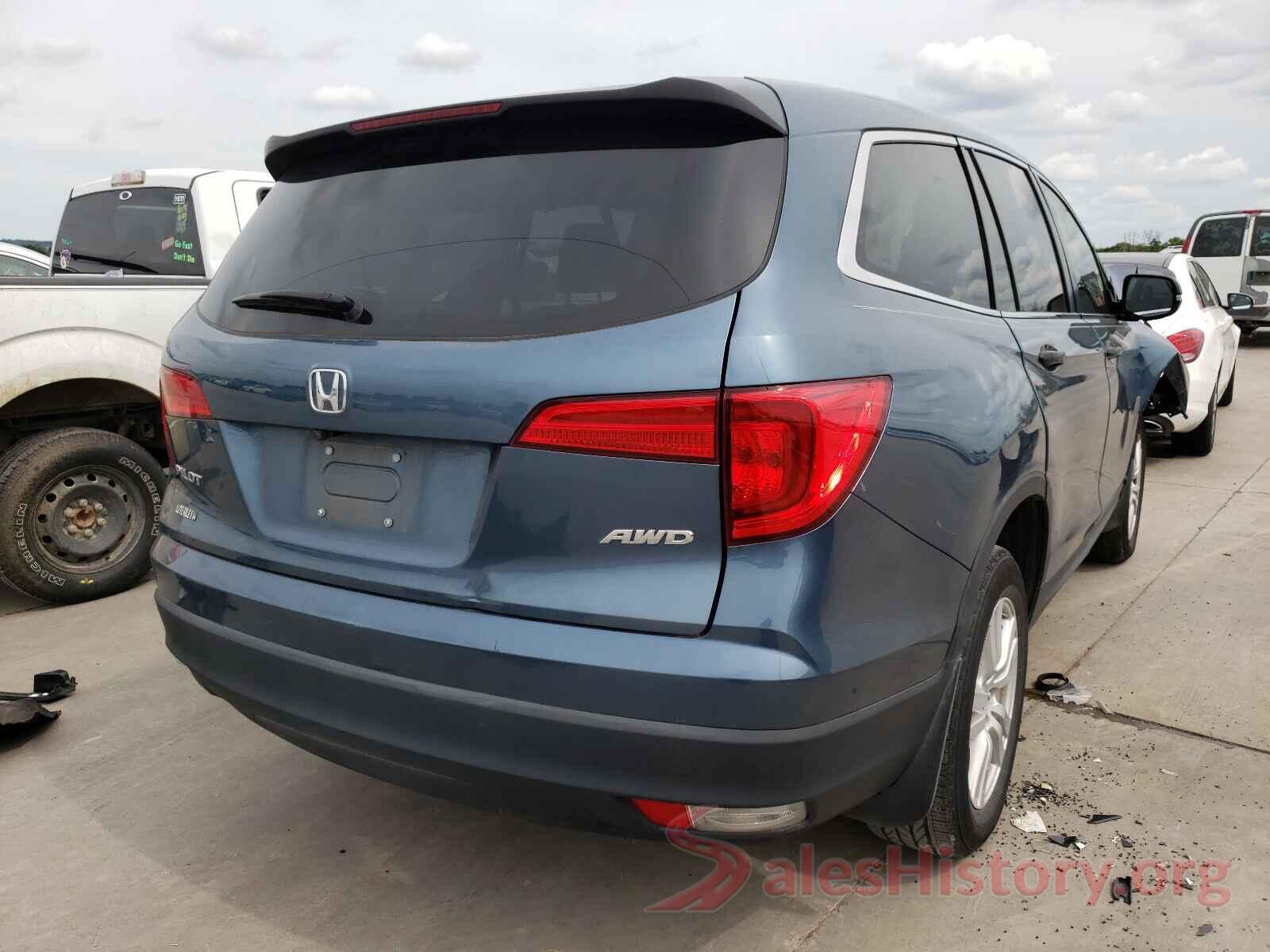 5FNYF6H10JB034637 2018 HONDA PILOT