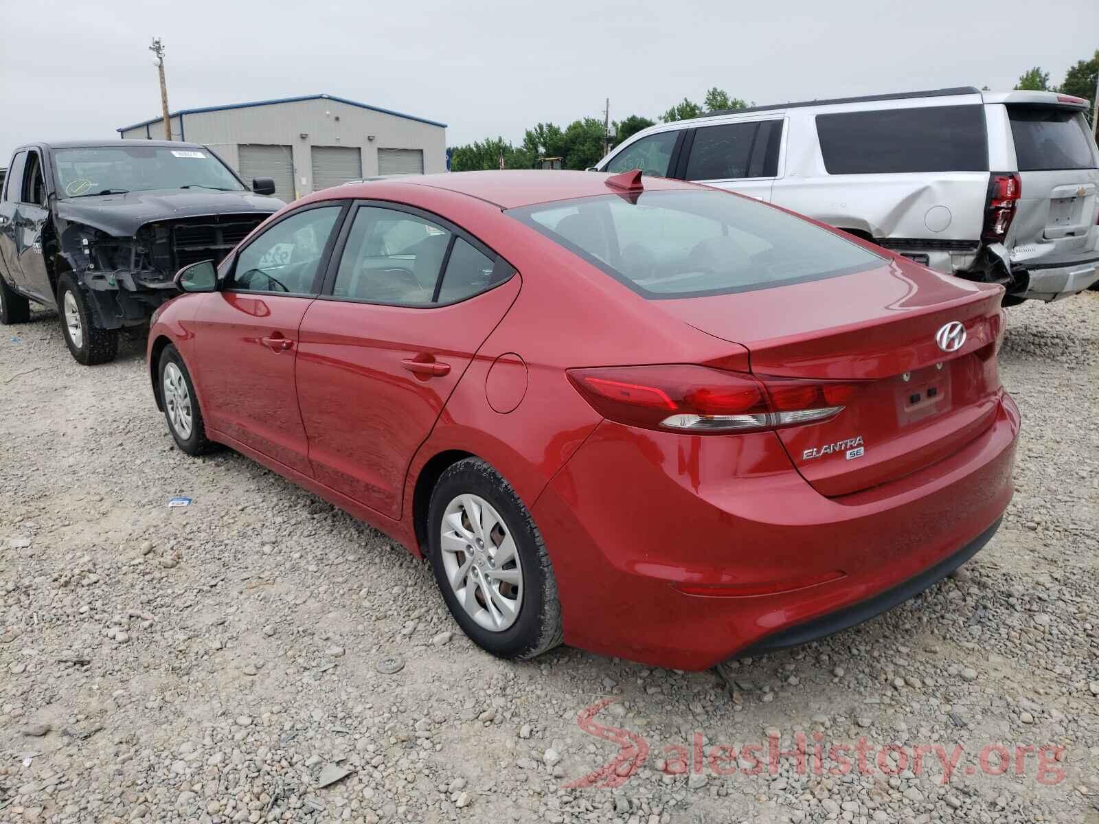 5NPD74LF3HH102069 2017 HYUNDAI ELANTRA