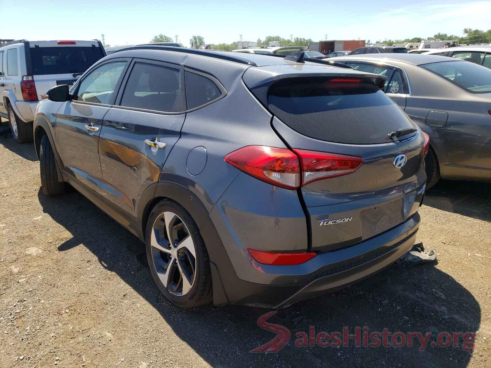 KM8J3CA20GU056385 2016 HYUNDAI TUCSON