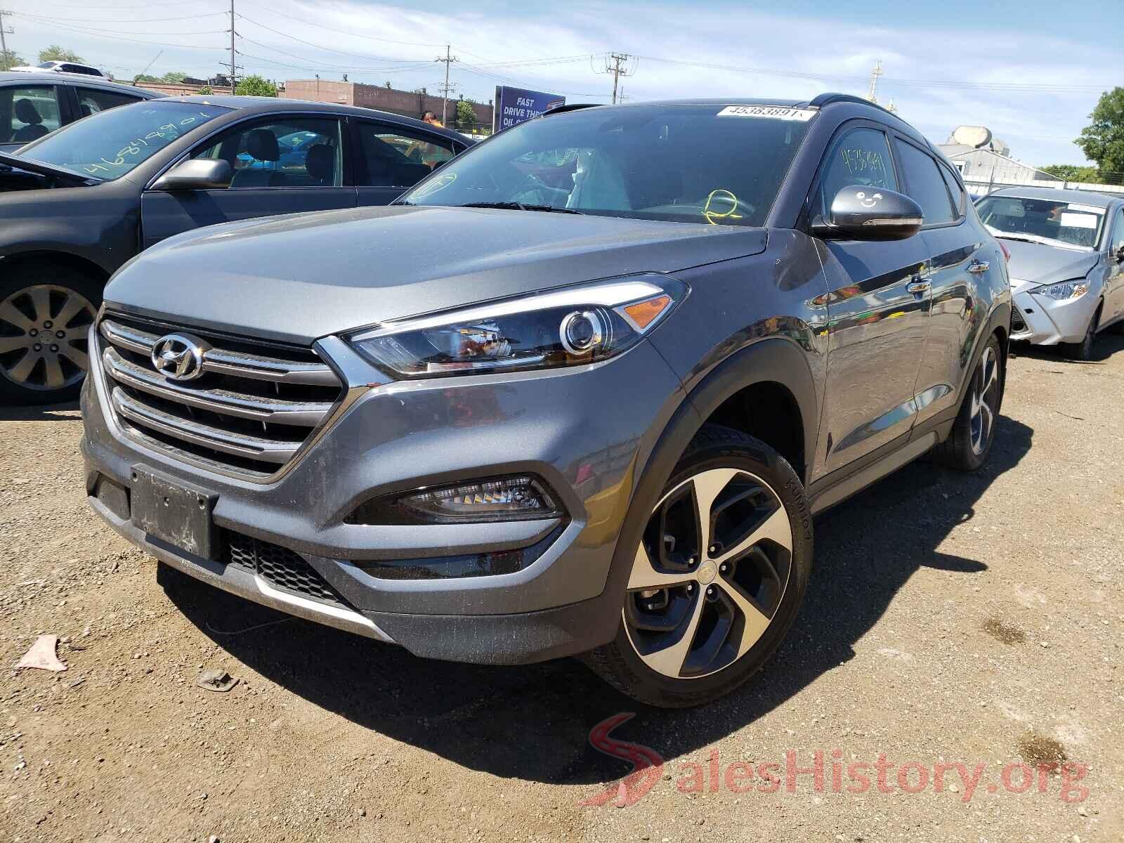 KM8J3CA20GU056385 2016 HYUNDAI TUCSON