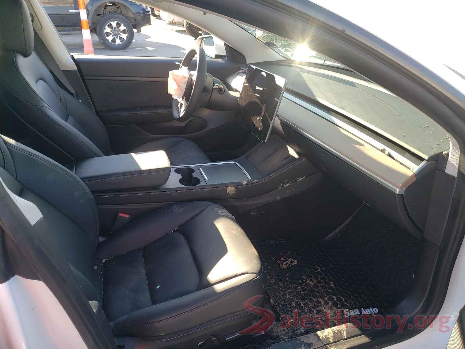 5YJ3E1EA5MF913477 2021 TESLA MODEL 3