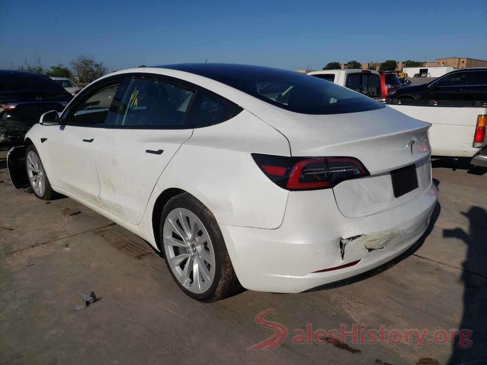 5YJ3E1EA5MF913477 2021 TESLA MODEL 3