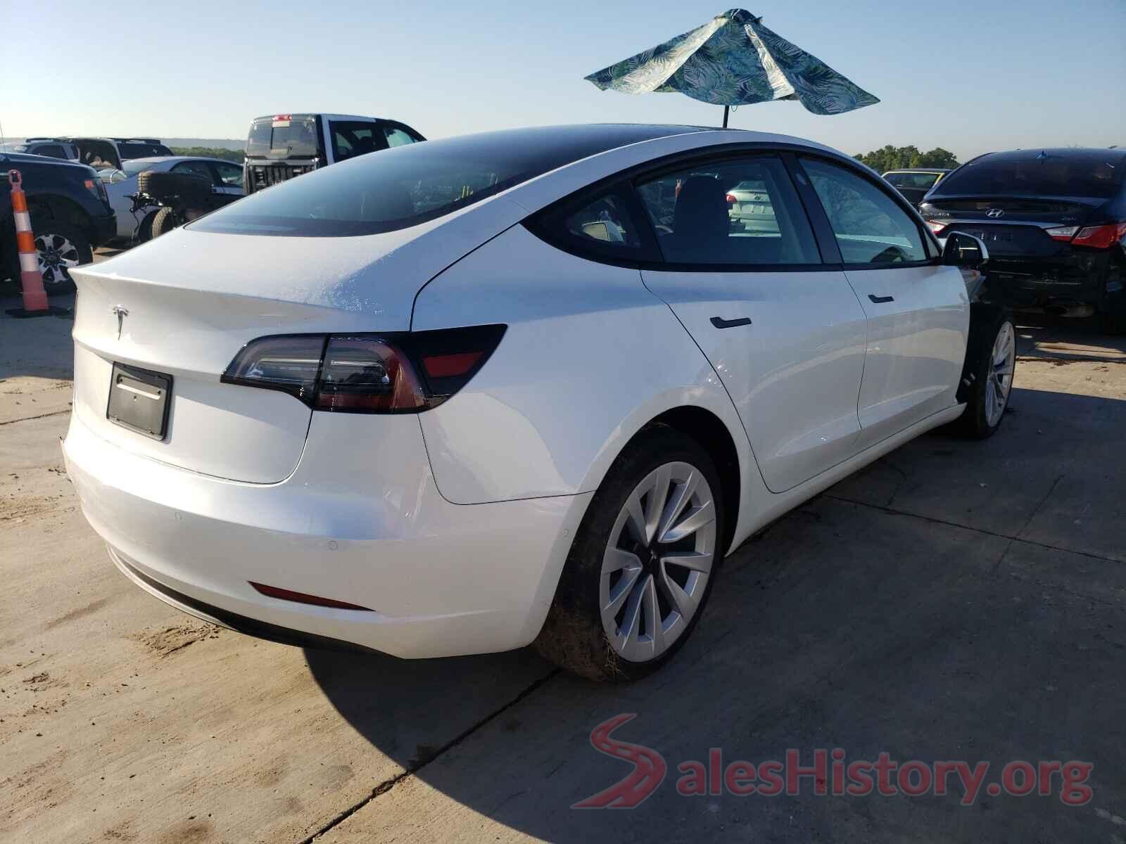 5YJ3E1EA5MF913477 2021 TESLA MODEL 3