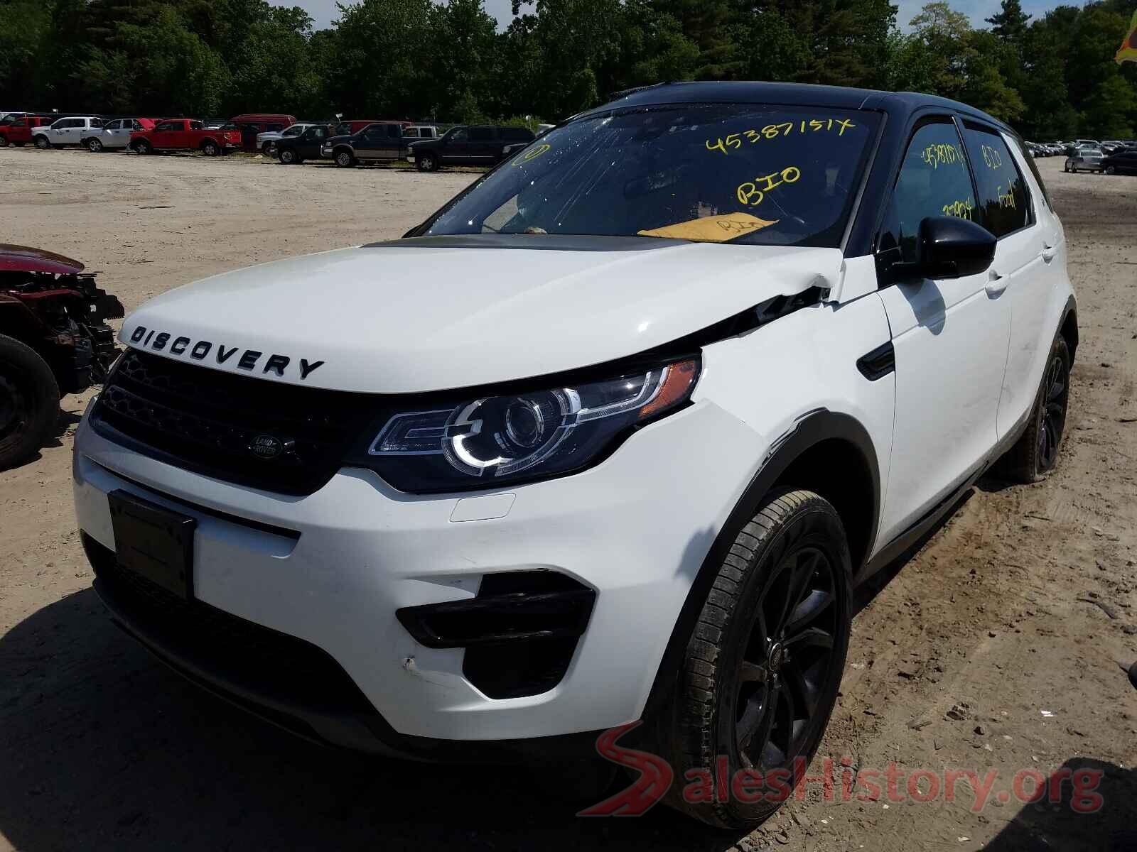 SALCR2FX7KH811567 2019 LAND ROVER DISCOVERY