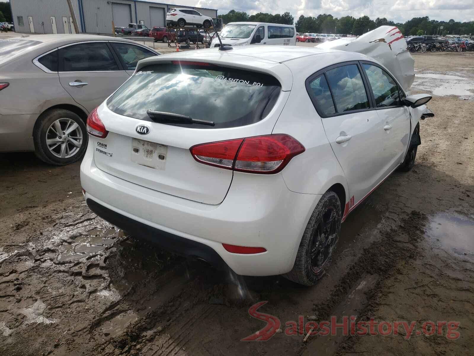 KNAFK5A81G5582805 2016 KIA FORTE