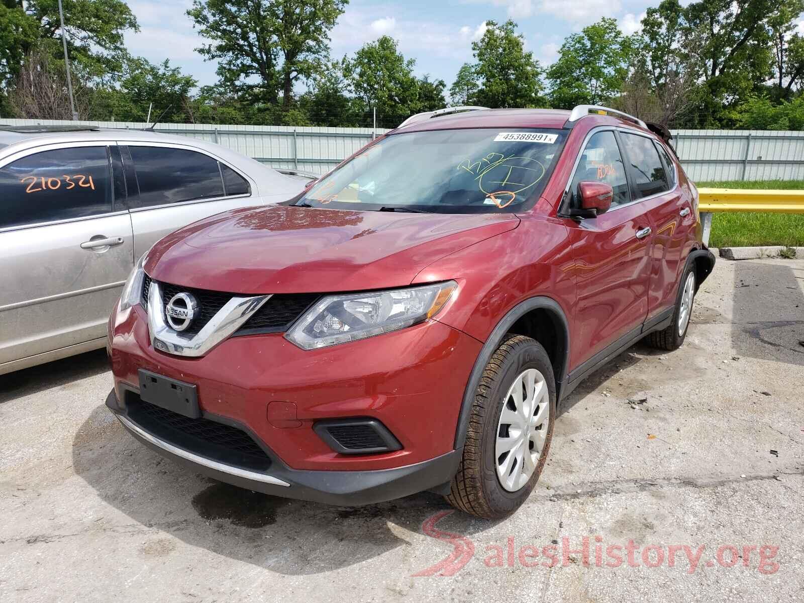 KNMAT2MT1GP624810 2016 NISSAN ROGUE