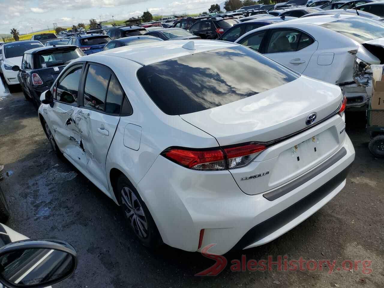 JTDEAMDE8MJ002059 2021 TOYOTA COROLLA