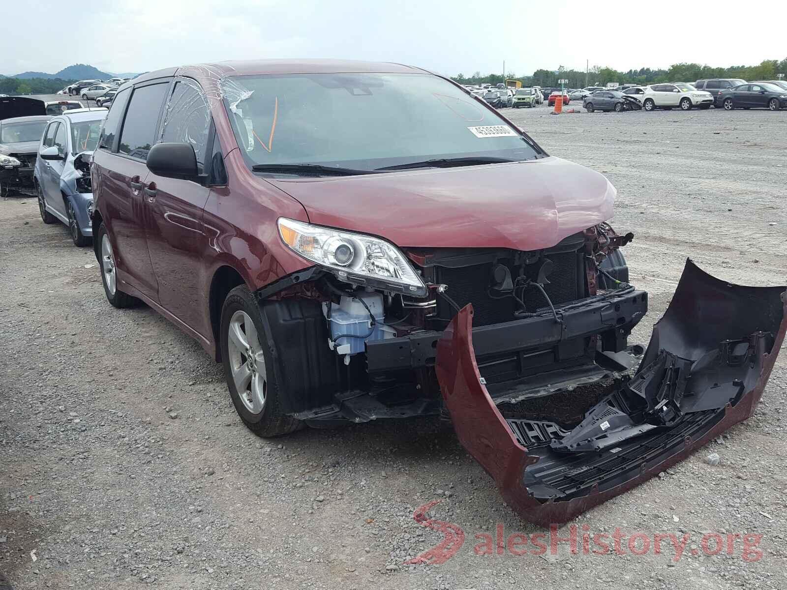 5TDZZ3DC5JS942997 2018 TOYOTA SIENNA