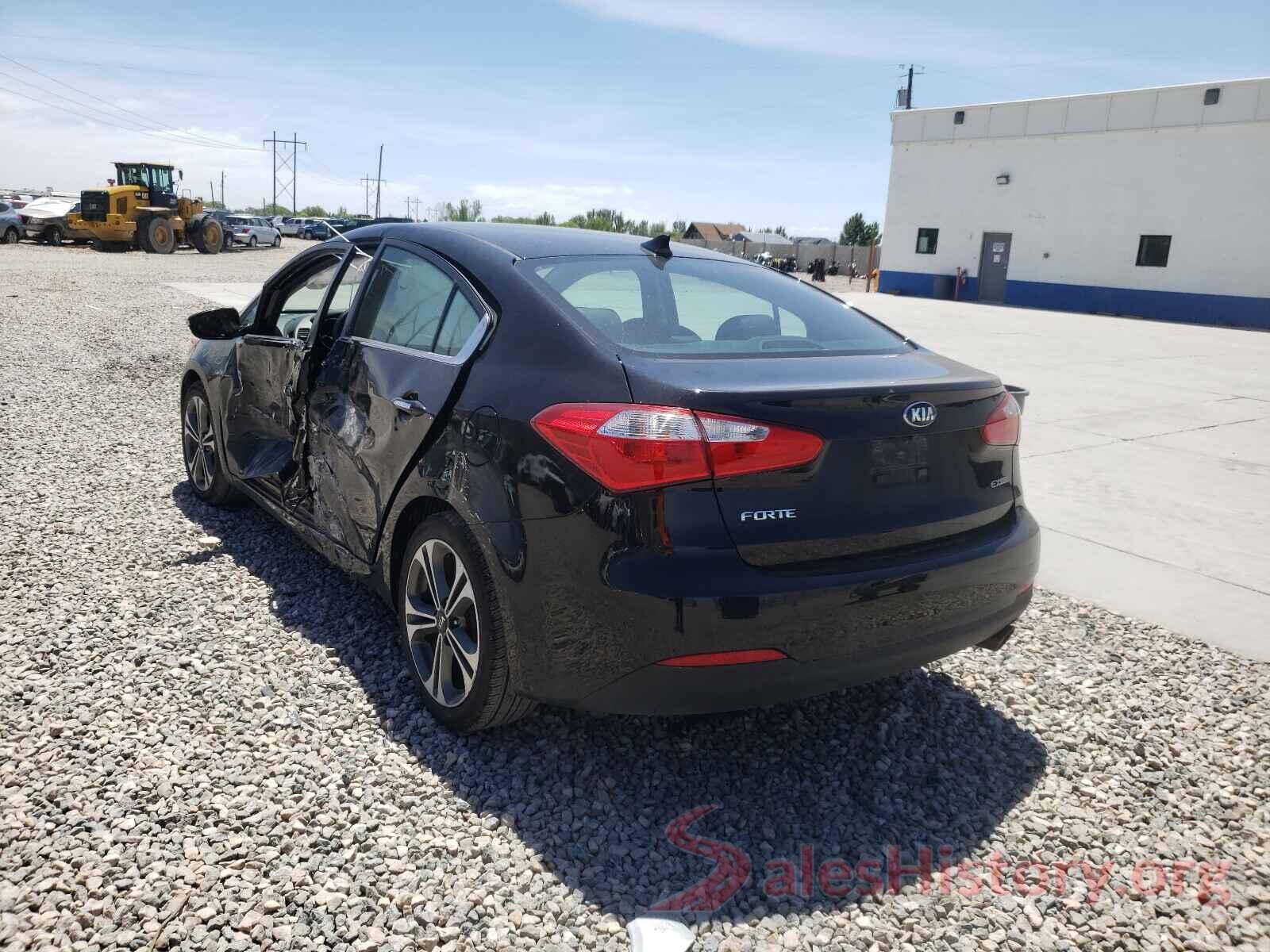 KNAFZ4A86G5530415 2016 KIA FORTE