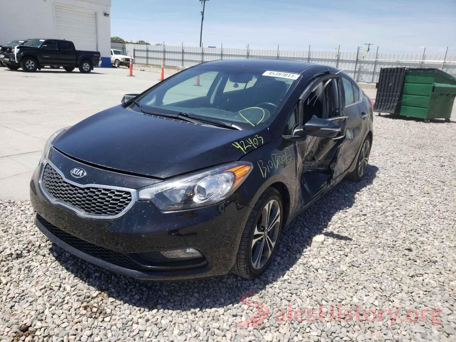 KNAFZ4A86G5530415 2016 KIA FORTE