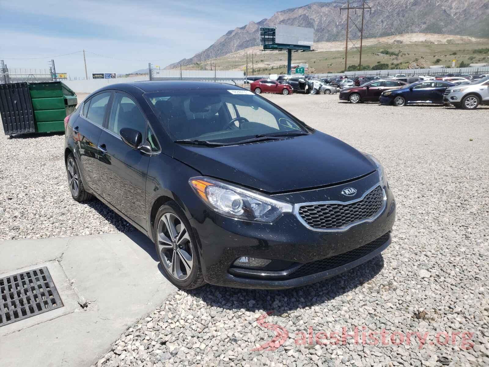 KNAFZ4A86G5530415 2016 KIA FORTE