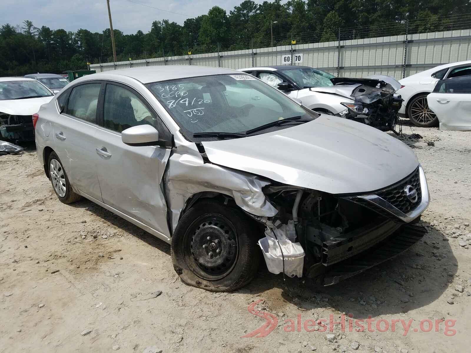 3N1AB7APXHY383985 2017 NISSAN SENTRA