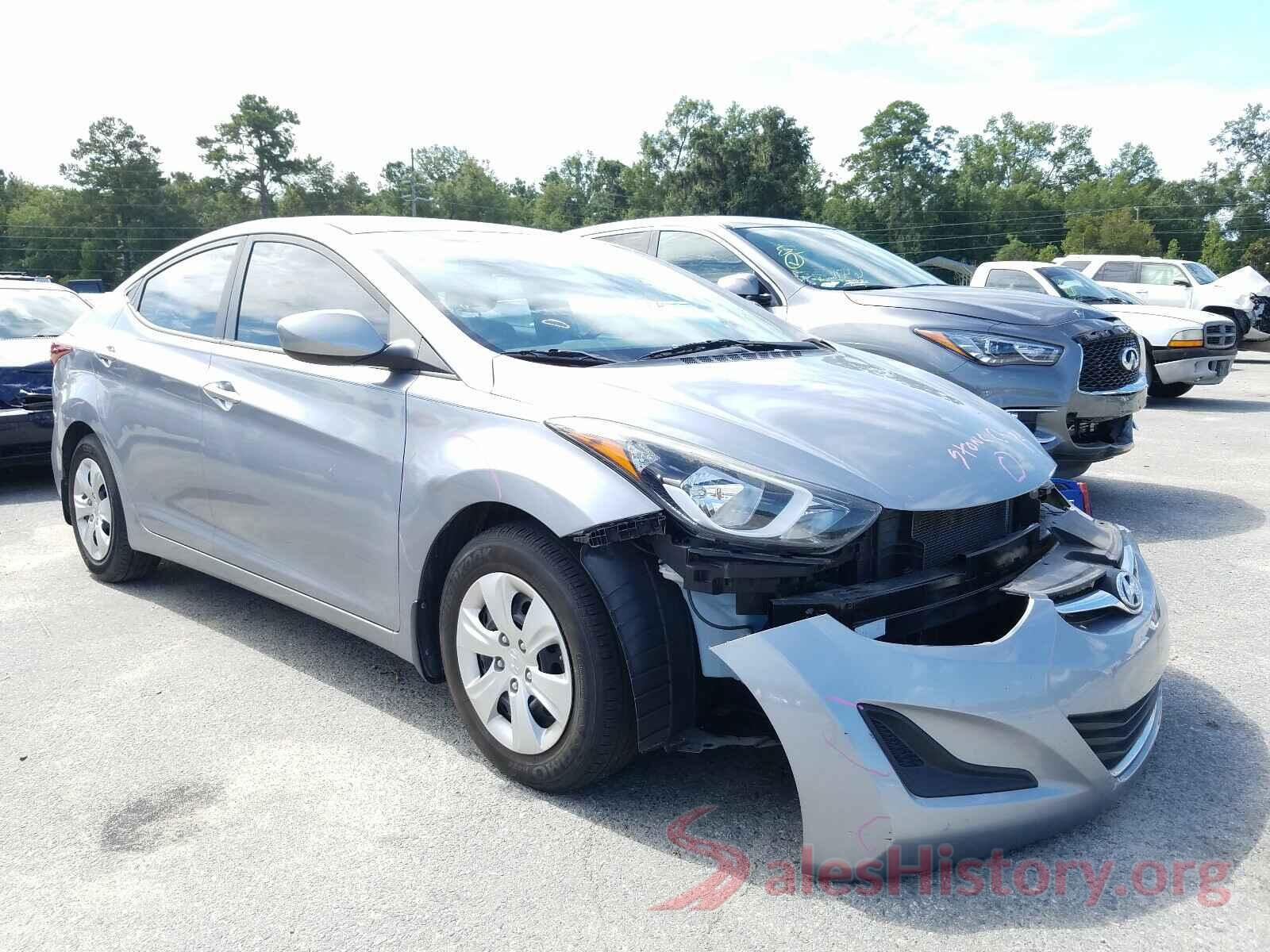 5NPDH4AEXGH756508 2016 HYUNDAI ELANTRA