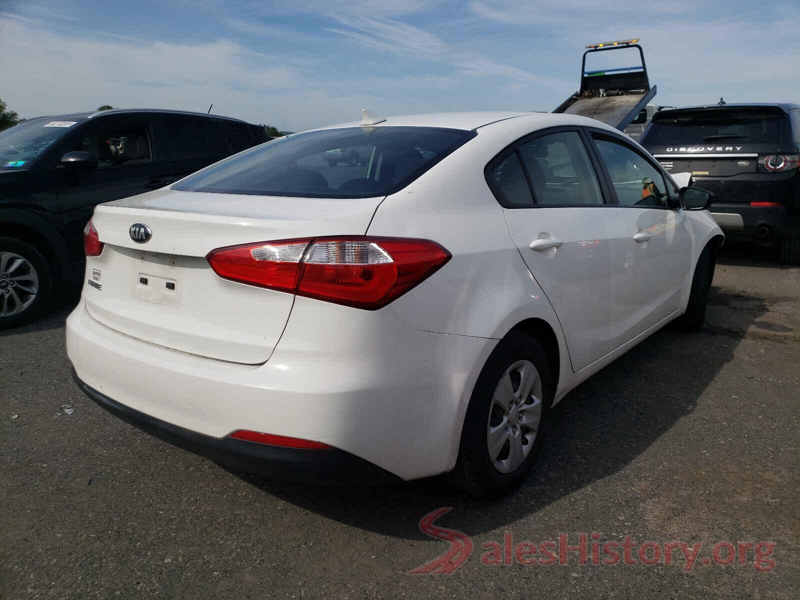 KNAFK4A64G5494100 2016 KIA FORTE