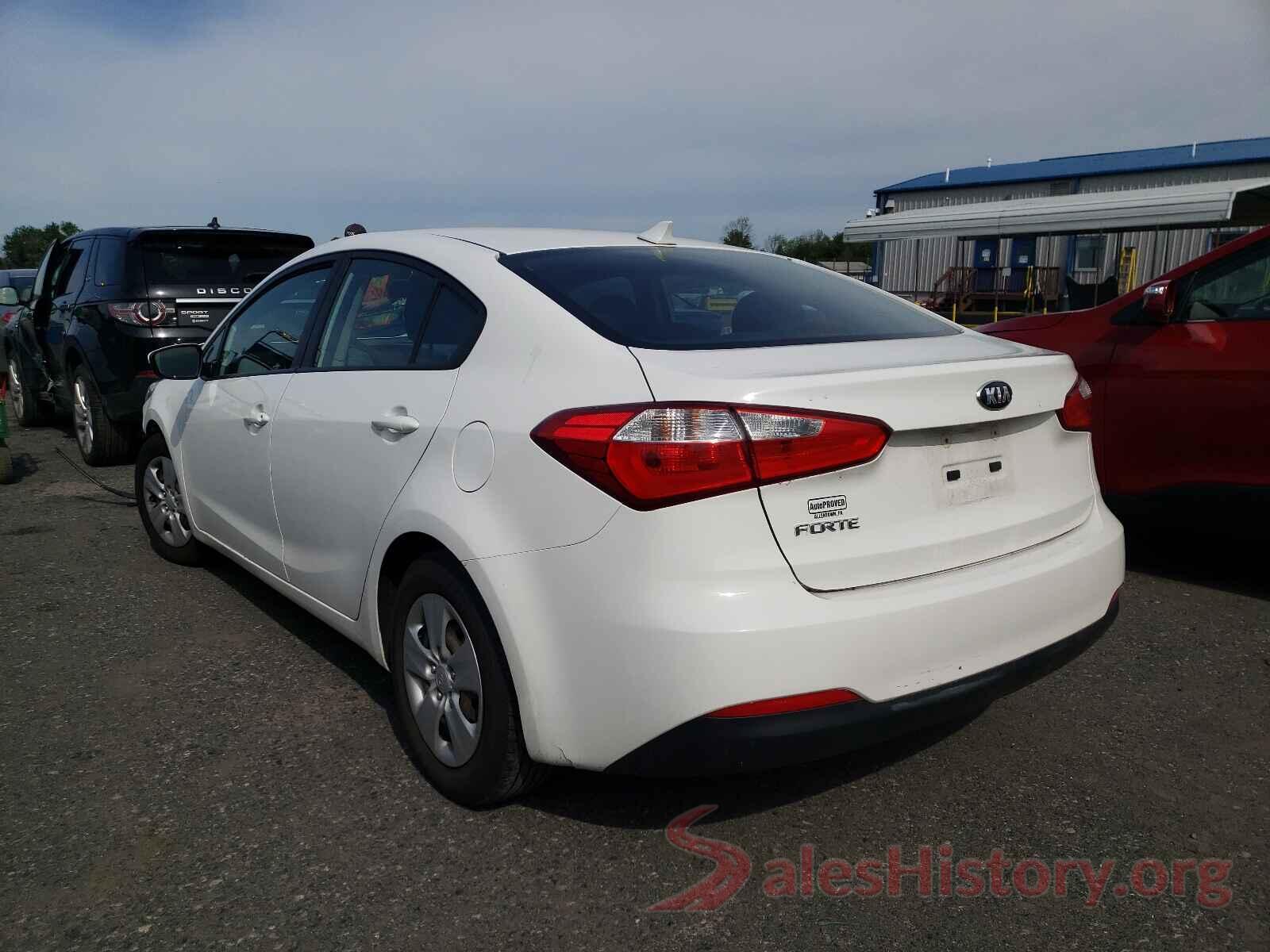 KNAFK4A64G5494100 2016 KIA FORTE