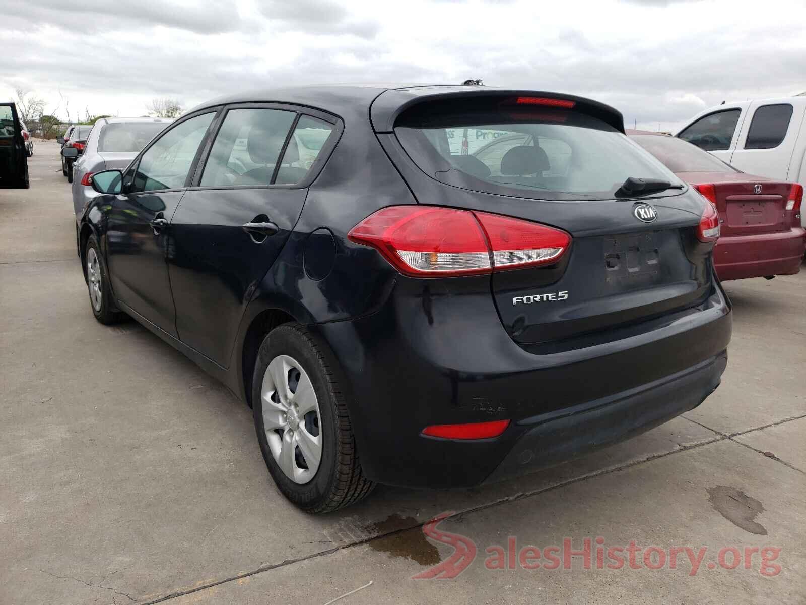 KNAFK5A84H5705370 2017 KIA FORTE