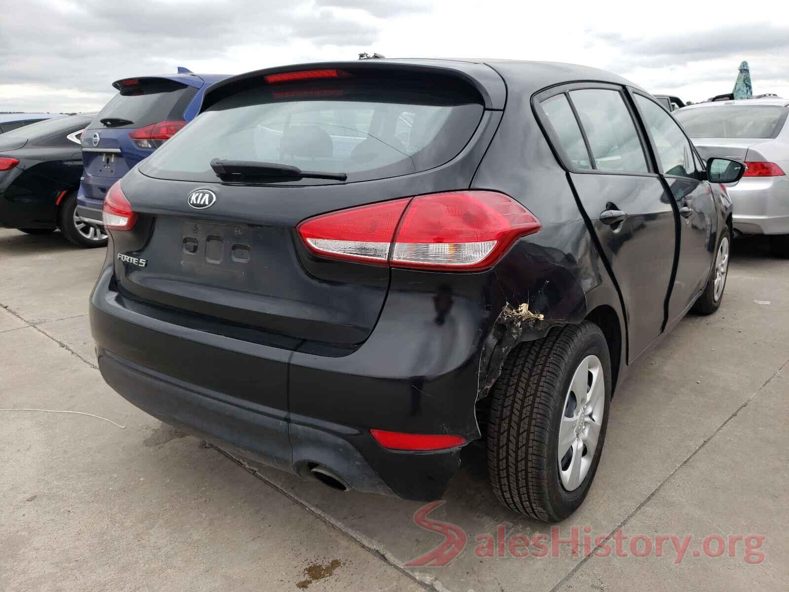 KNAFK5A84H5705370 2017 KIA FORTE