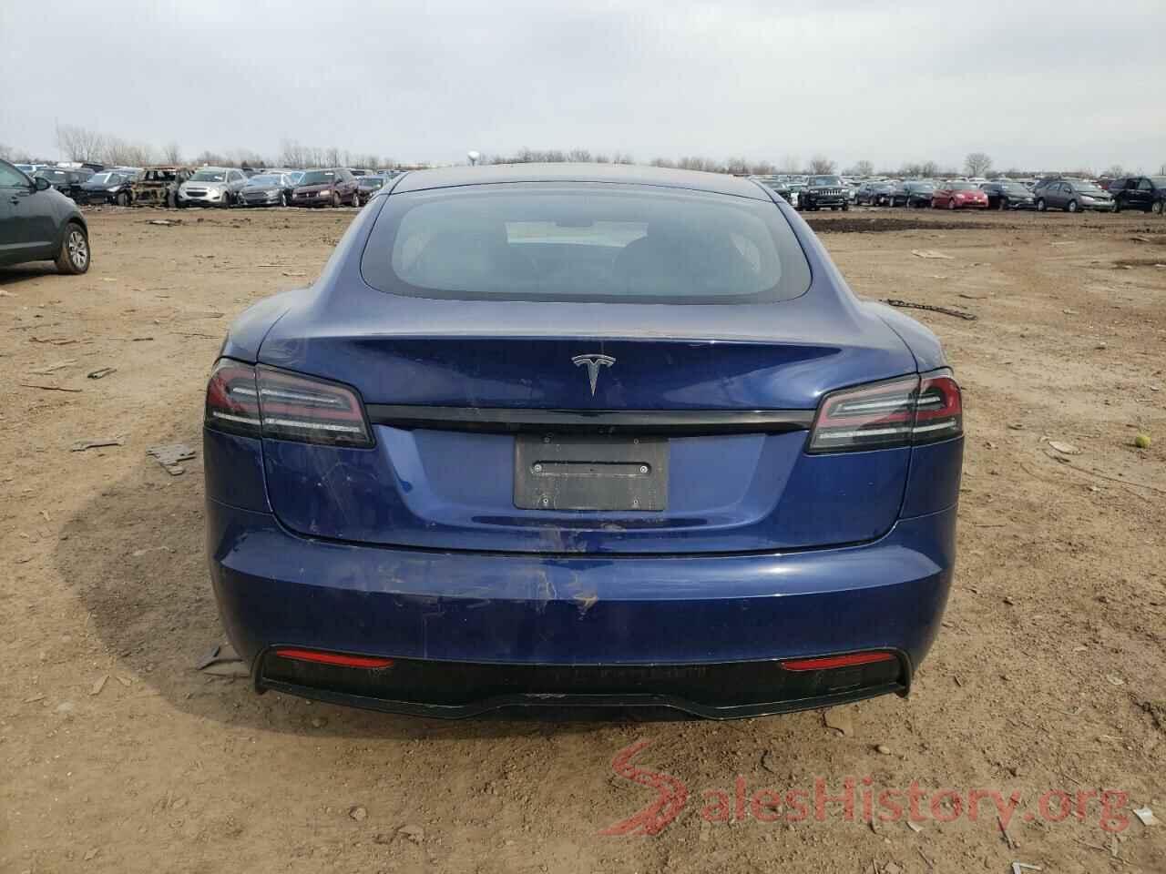 5YJSA1E55NF490590 2022 TESLA MODEL S