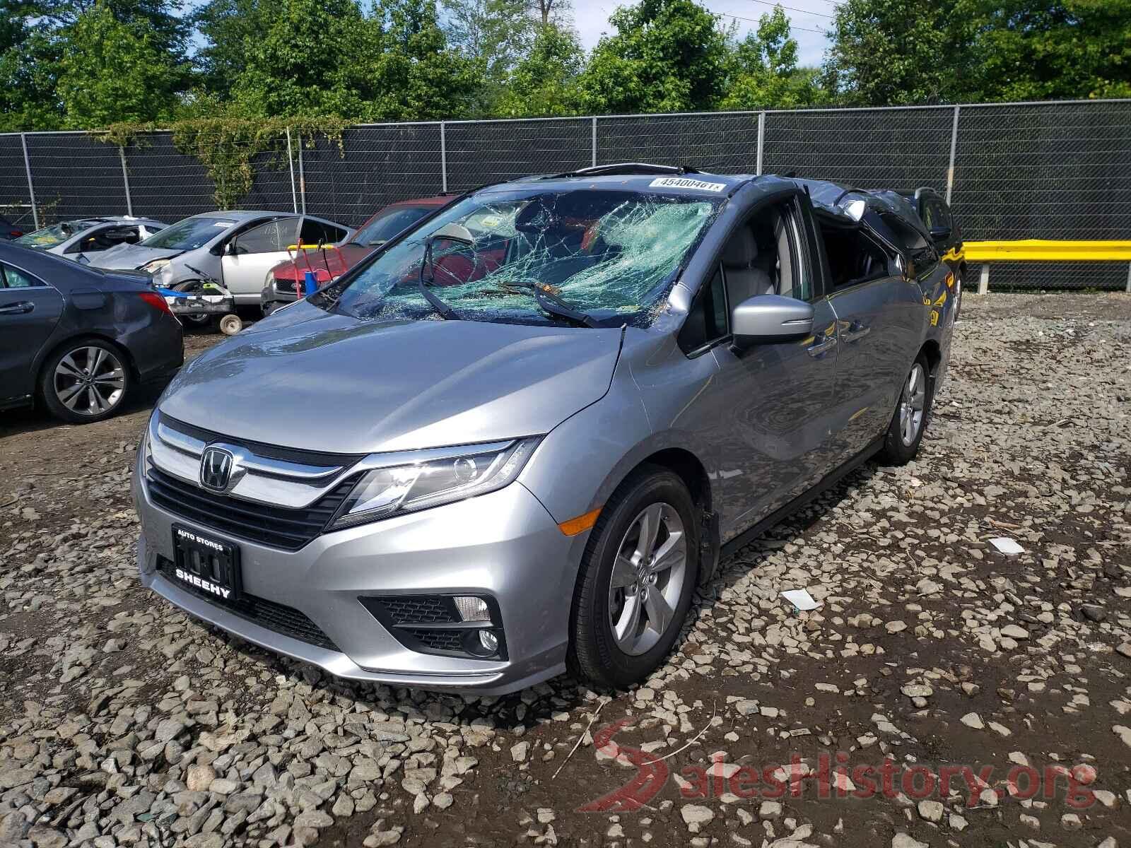 5FNRL6H72KB127940 2019 HONDA ODYSSEY