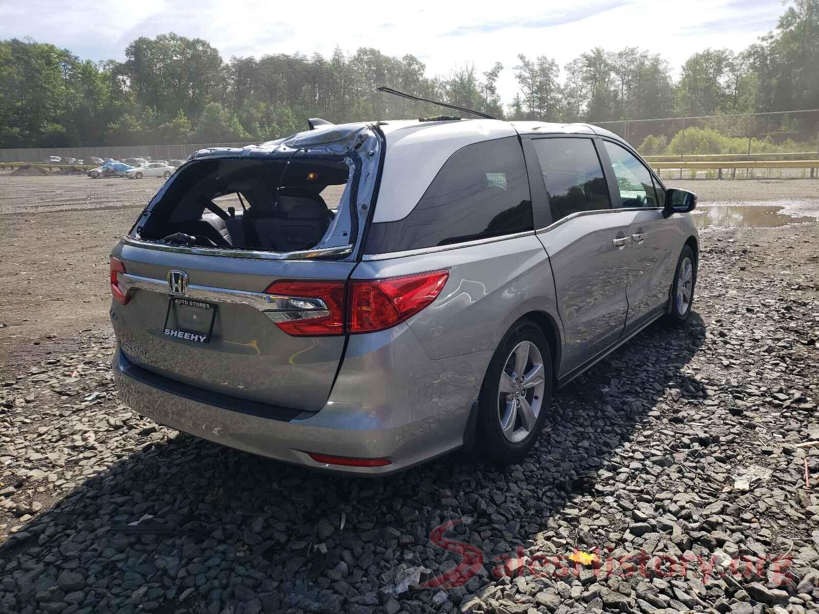 5FNRL6H72KB127940 2019 HONDA ODYSSEY