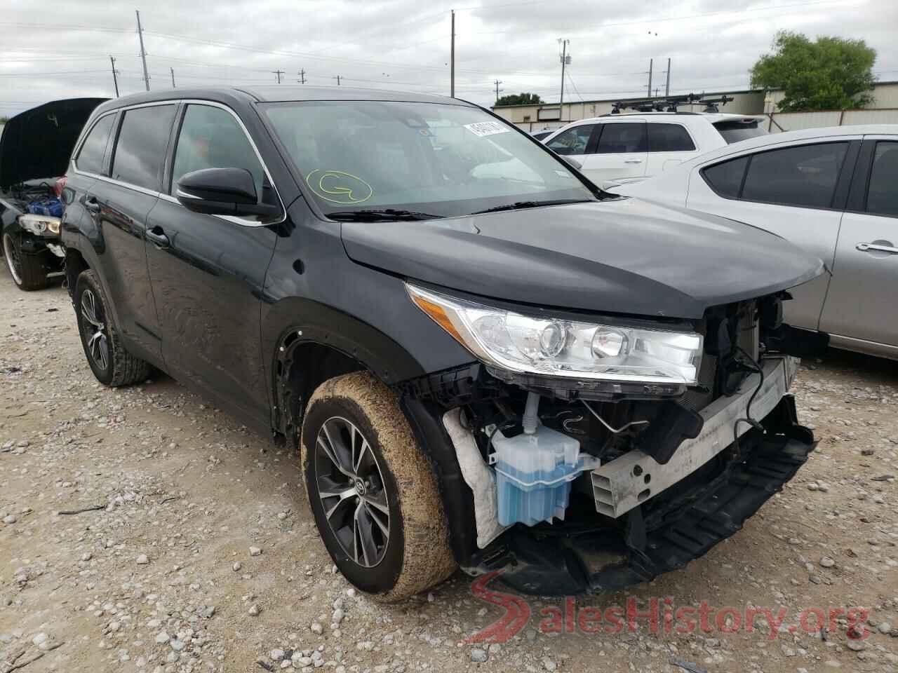 5TDZZRFH1KS308535 2019 TOYOTA HIGHLANDER