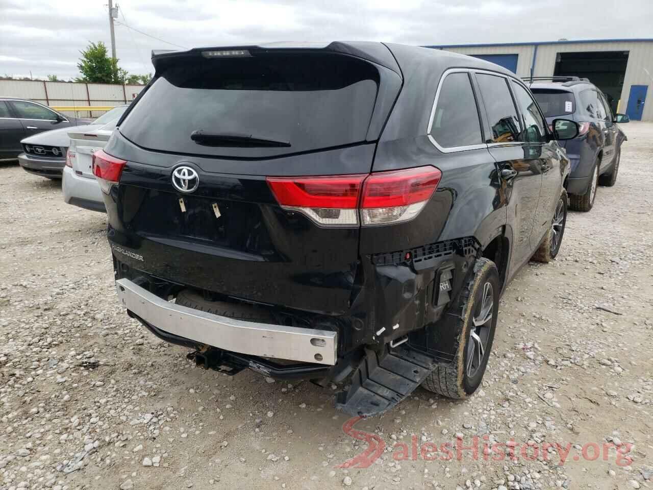 5TDZZRFH1KS308535 2019 TOYOTA HIGHLANDER