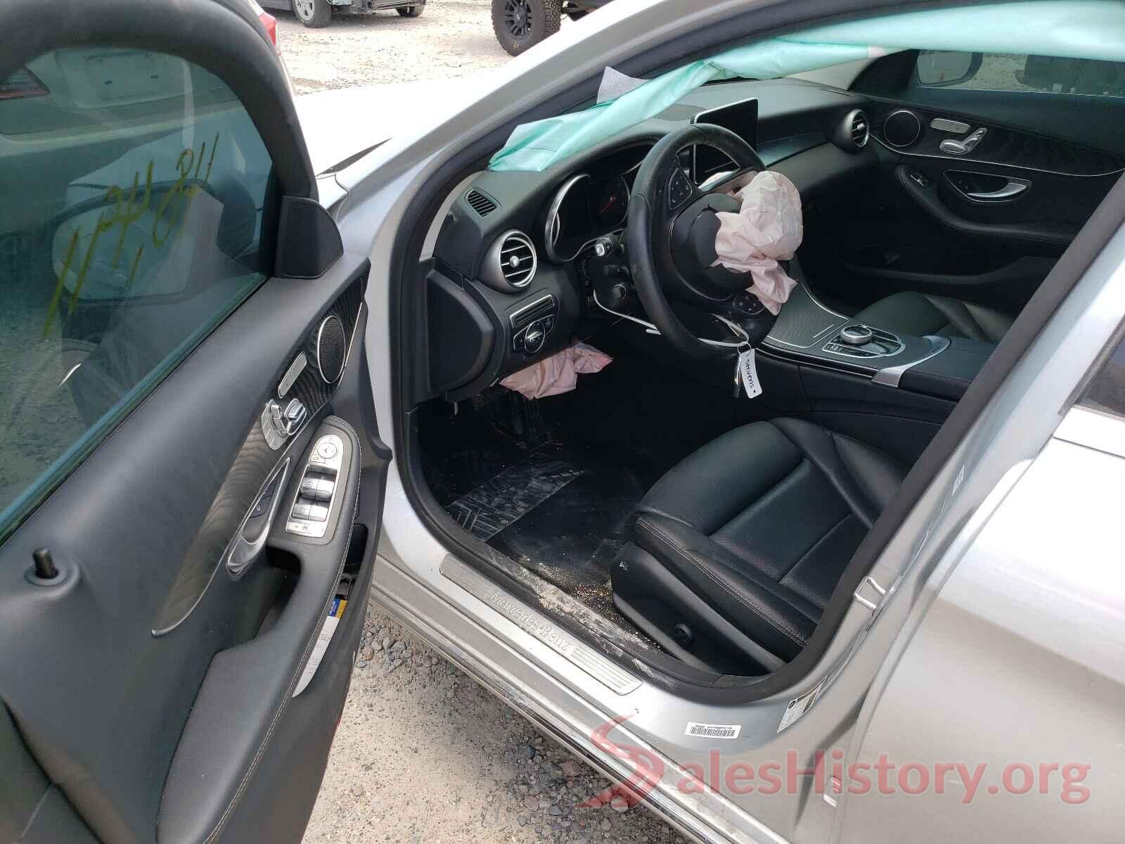 55SWF4KBXHU221101 2017 MERCEDES-BENZ C CLASS