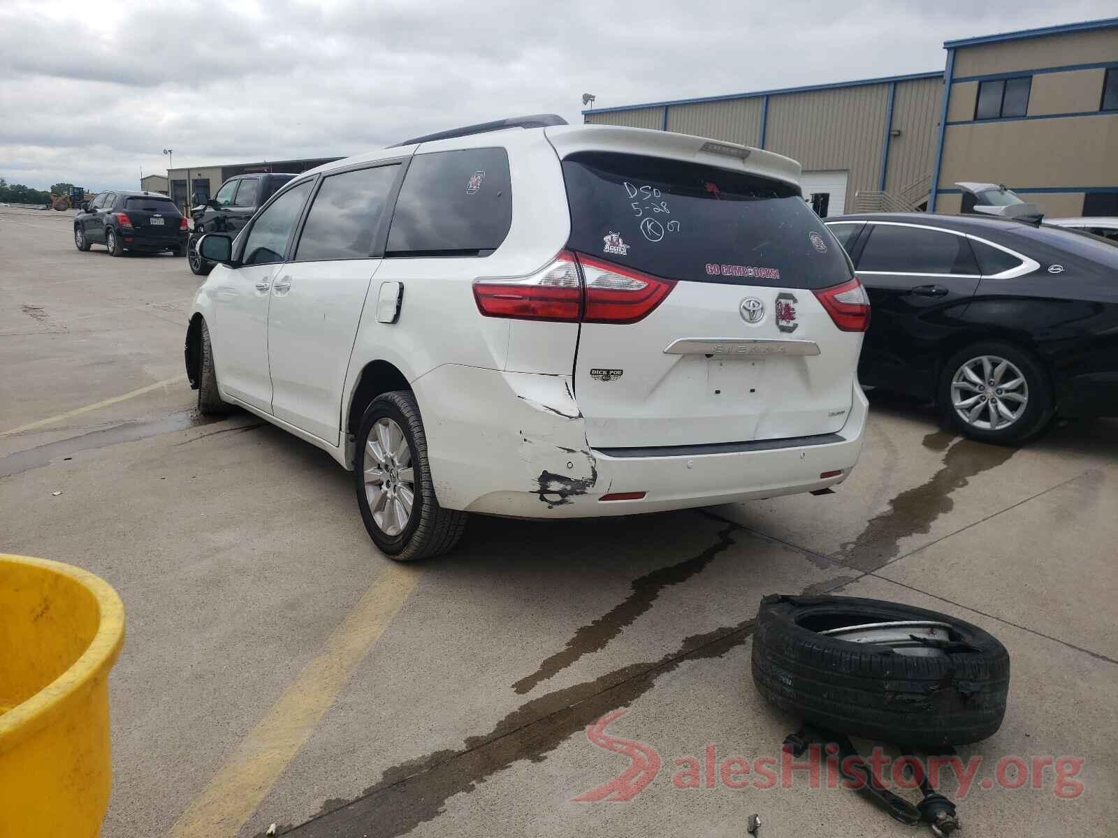 5TDYK3DC7GS722463 2016 TOYOTA SIENNA