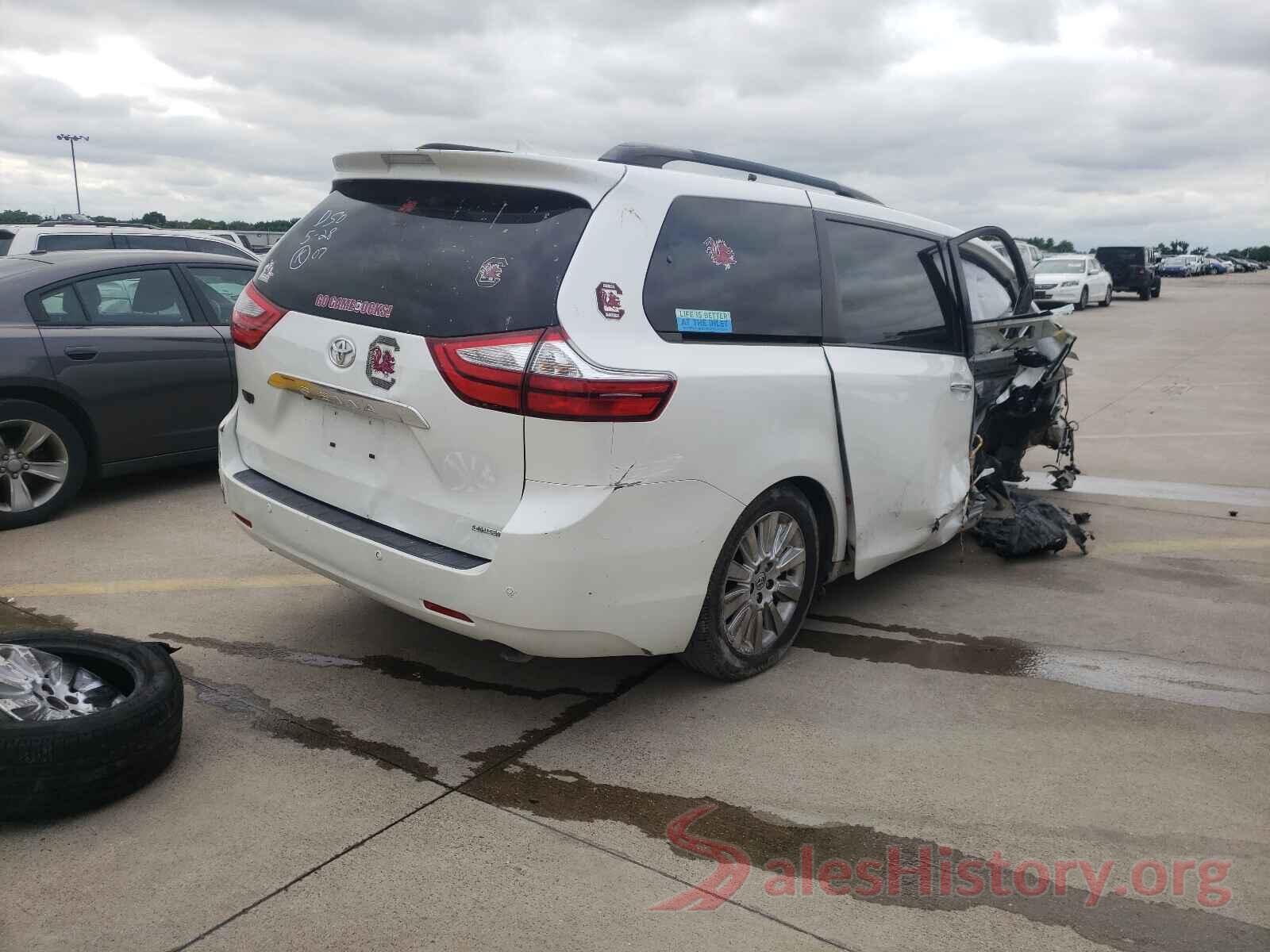 5TDYK3DC7GS722463 2016 TOYOTA SIENNA