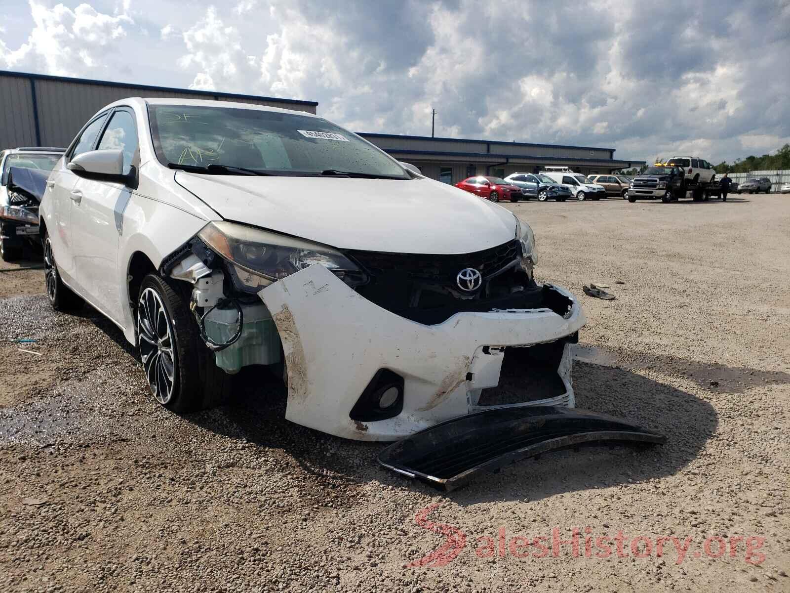 5YFBURHE4GP508358 2016 TOYOTA COROLLA