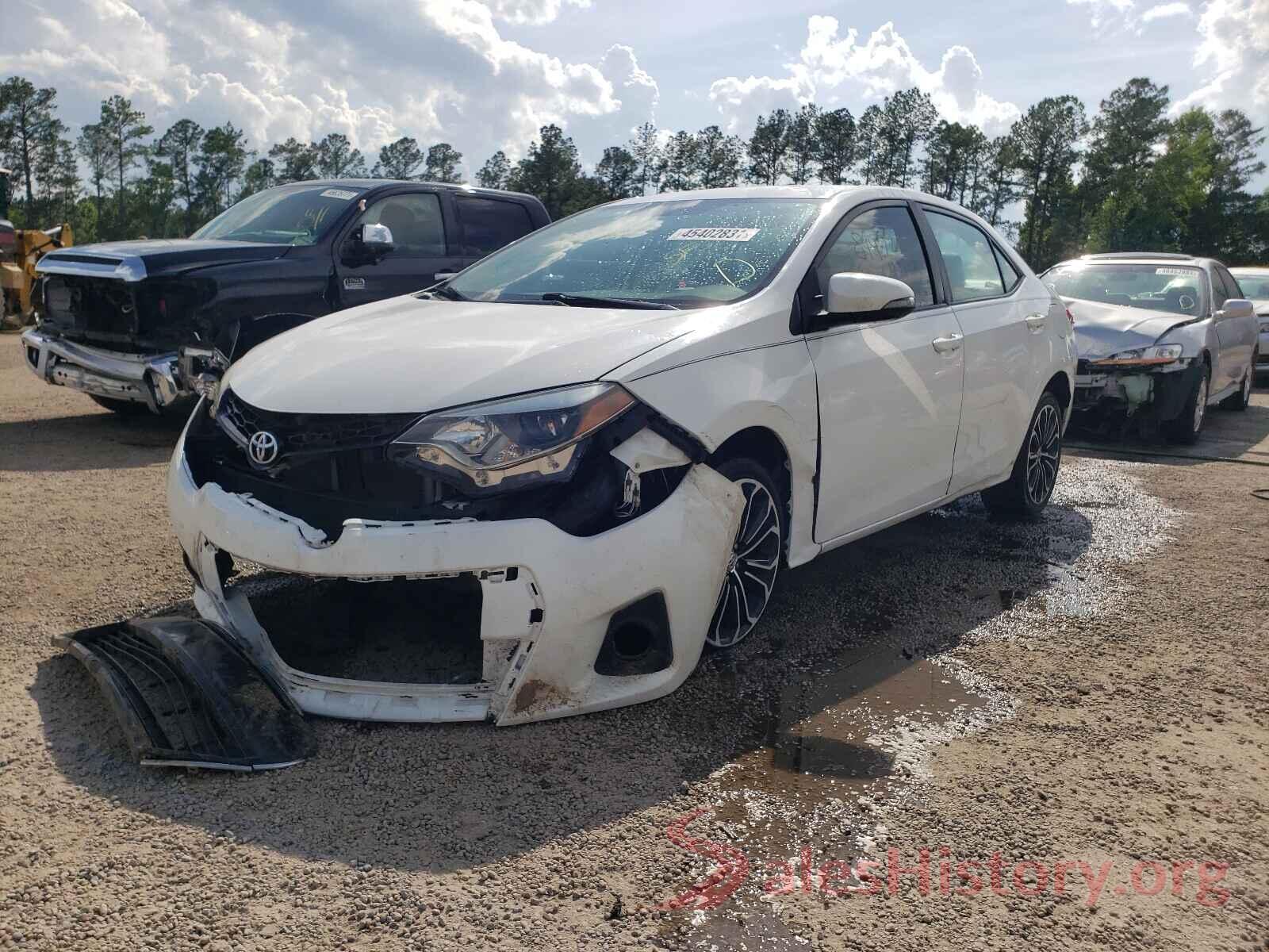 5YFBURHE4GP508358 2016 TOYOTA COROLLA