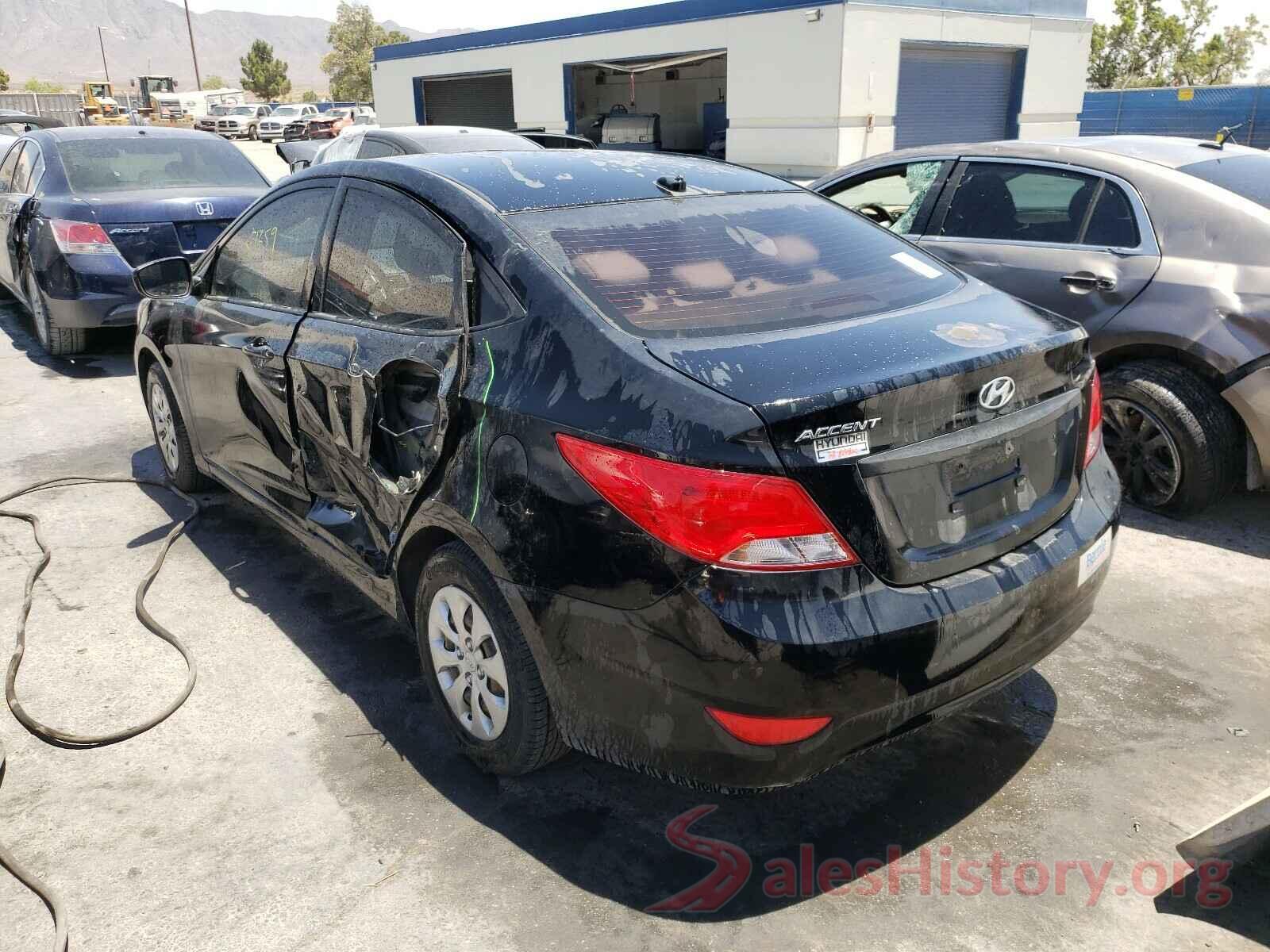 KMHCT4AE4GU006677 2016 HYUNDAI ACCENT