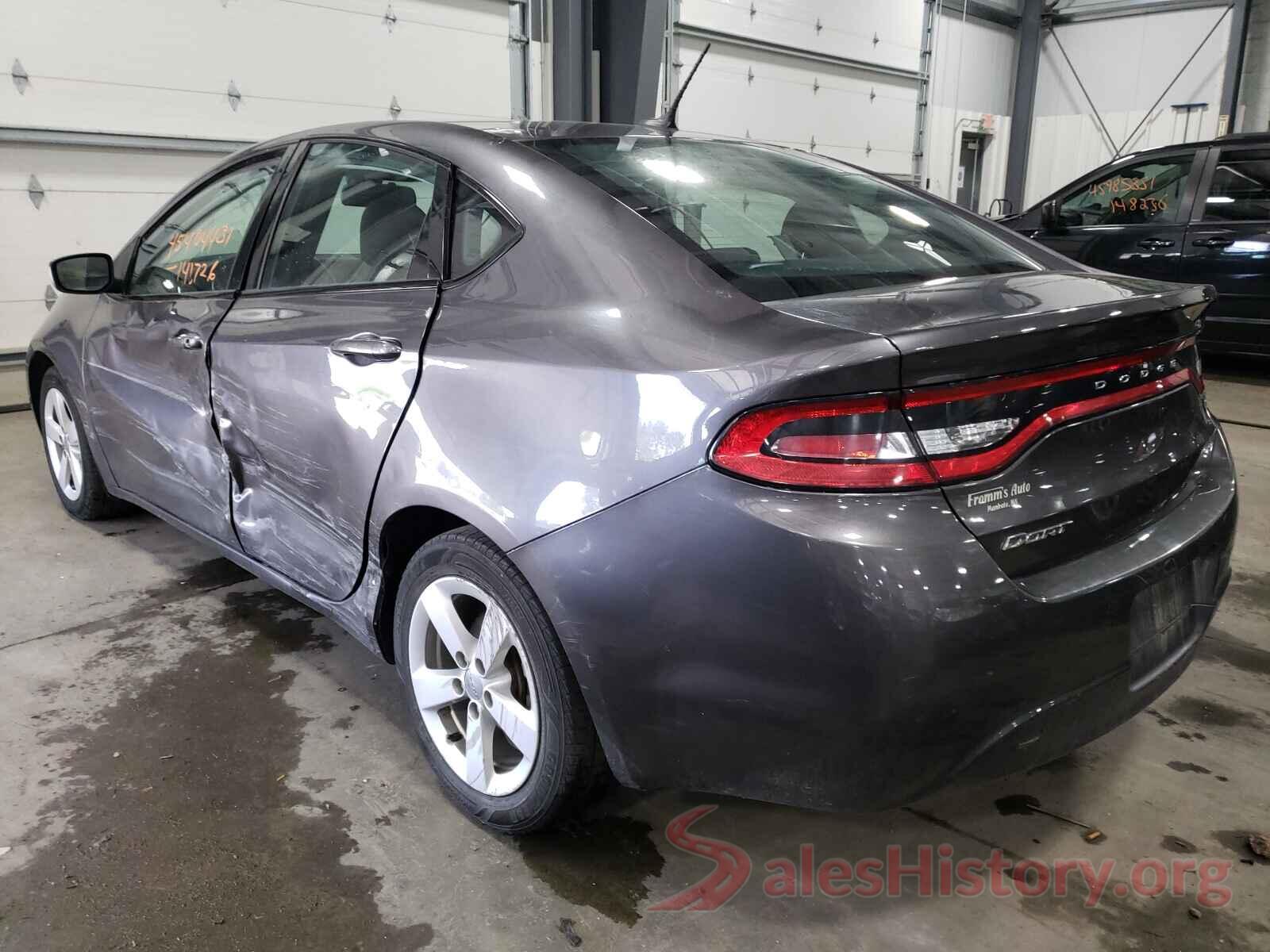 1C3CDFBB6GD529186 2016 DODGE DART