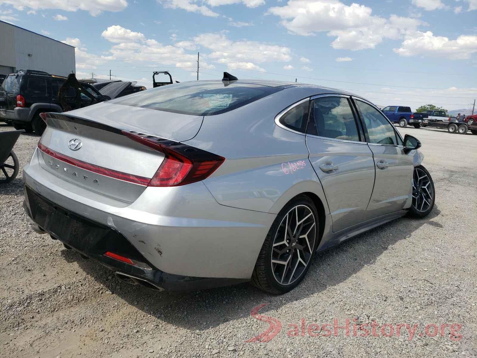 5NPEK4JC7MH107846 2021 HYUNDAI SONATA