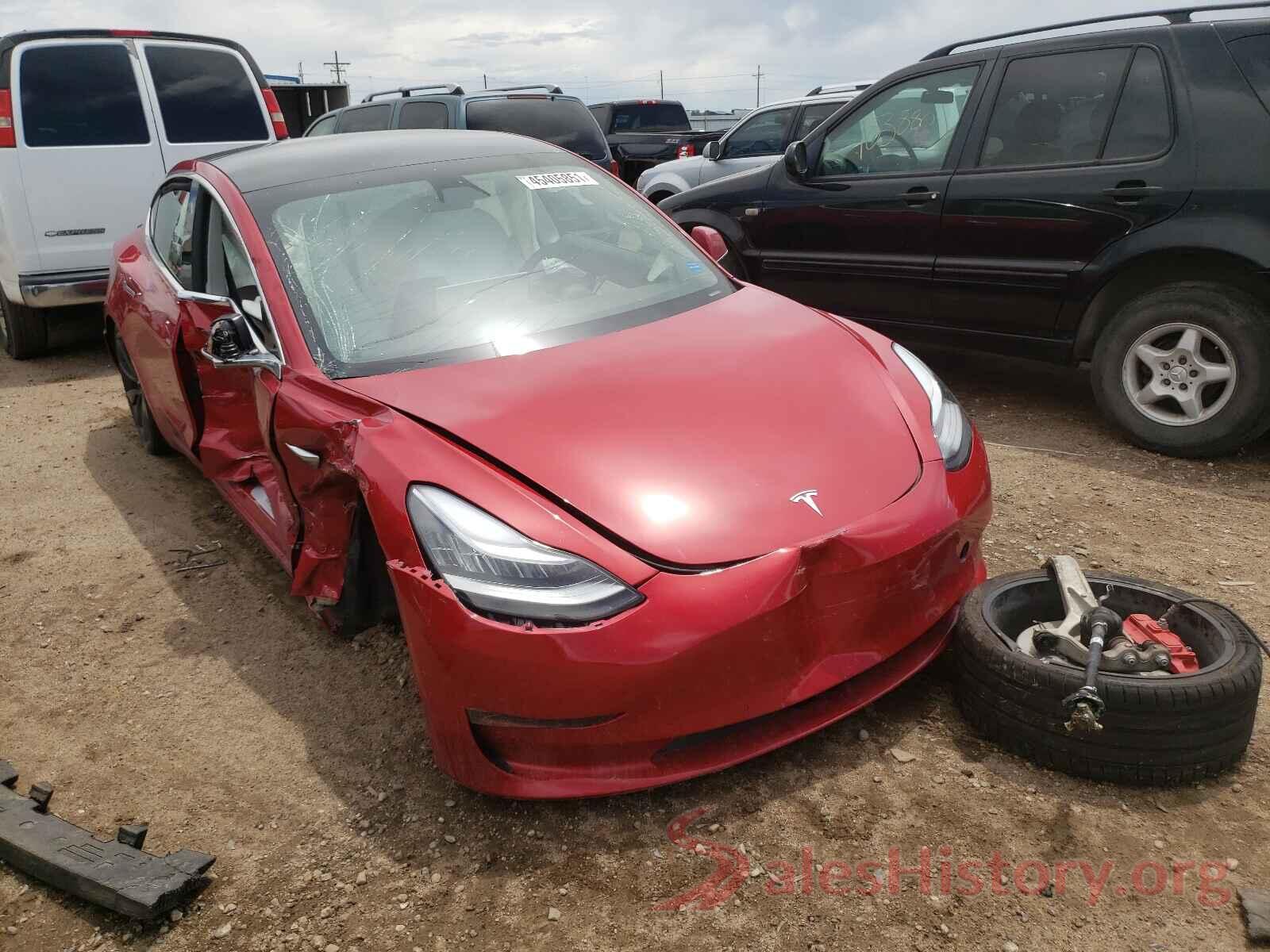 5YJ3E1ECXLF624546 2020 TESLA MODEL 3