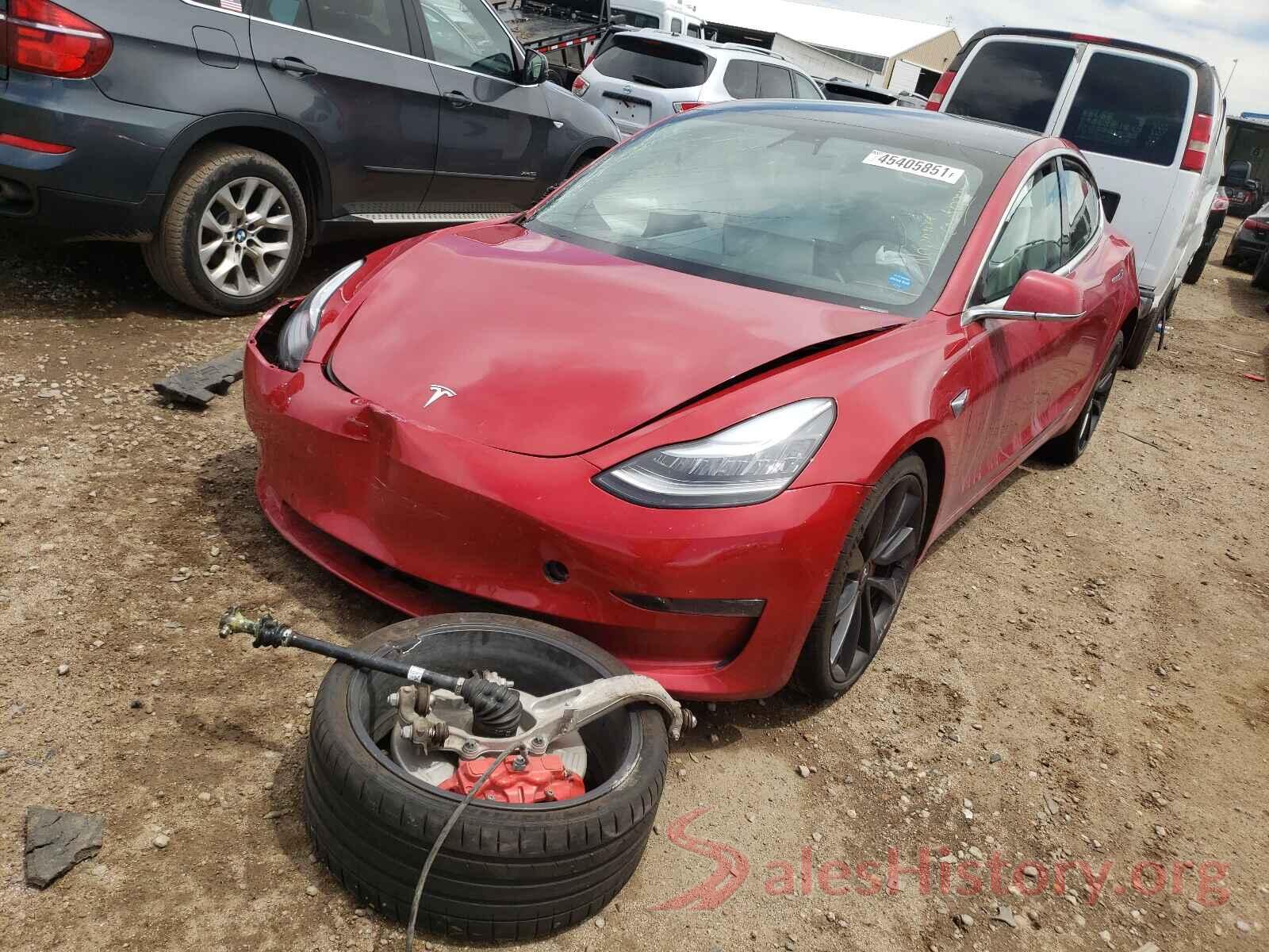 5YJ3E1ECXLF624546 2020 TESLA MODEL 3