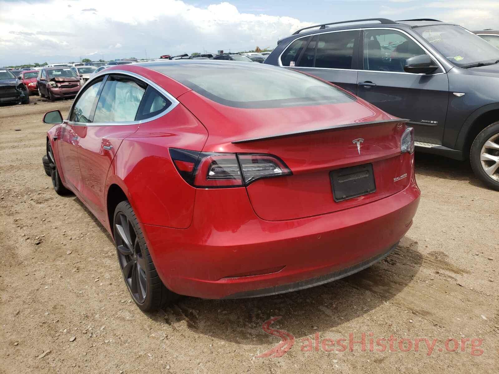 5YJ3E1ECXLF624546 2020 TESLA MODEL 3