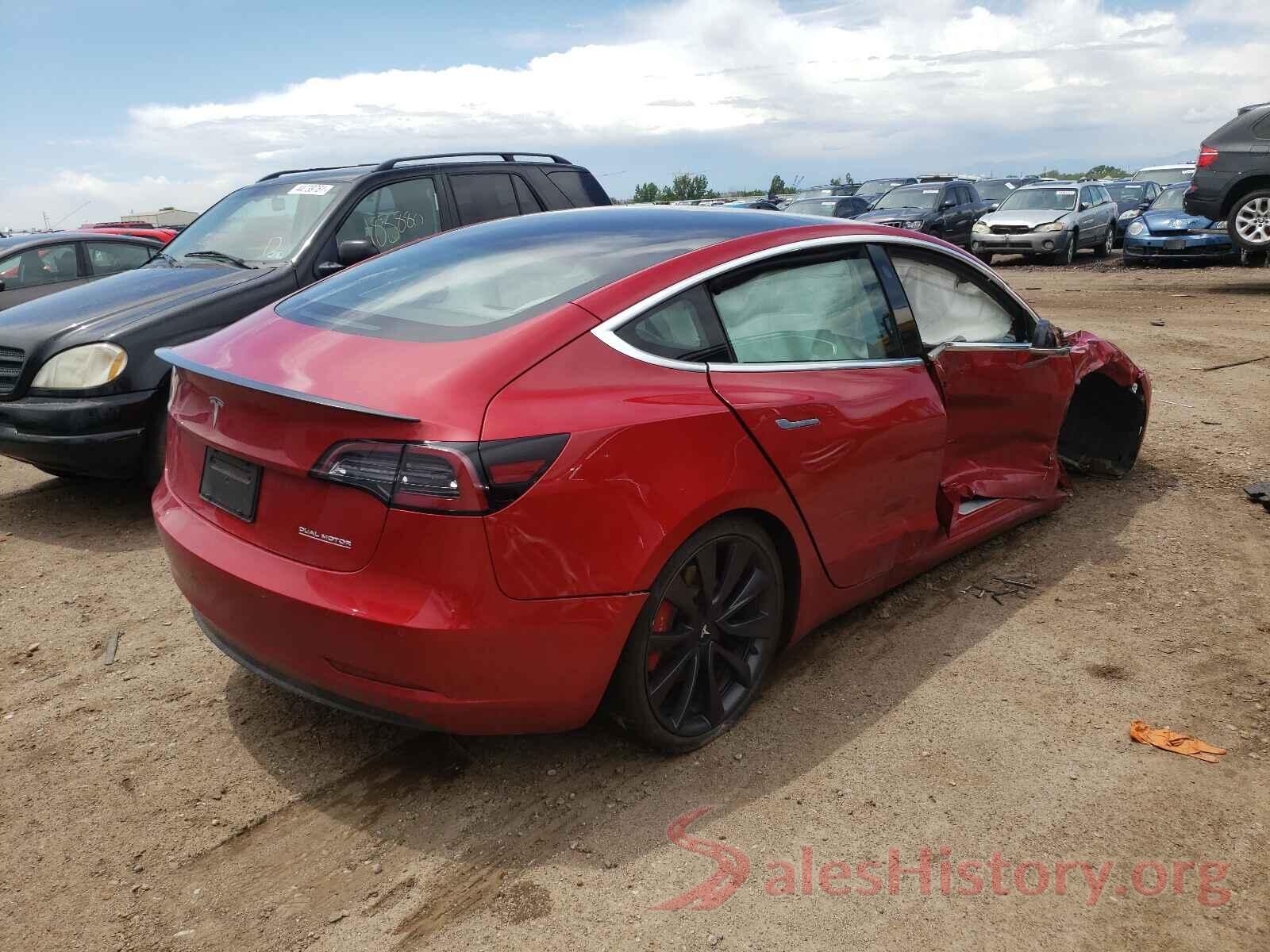 5YJ3E1ECXLF624546 2020 TESLA MODEL 3