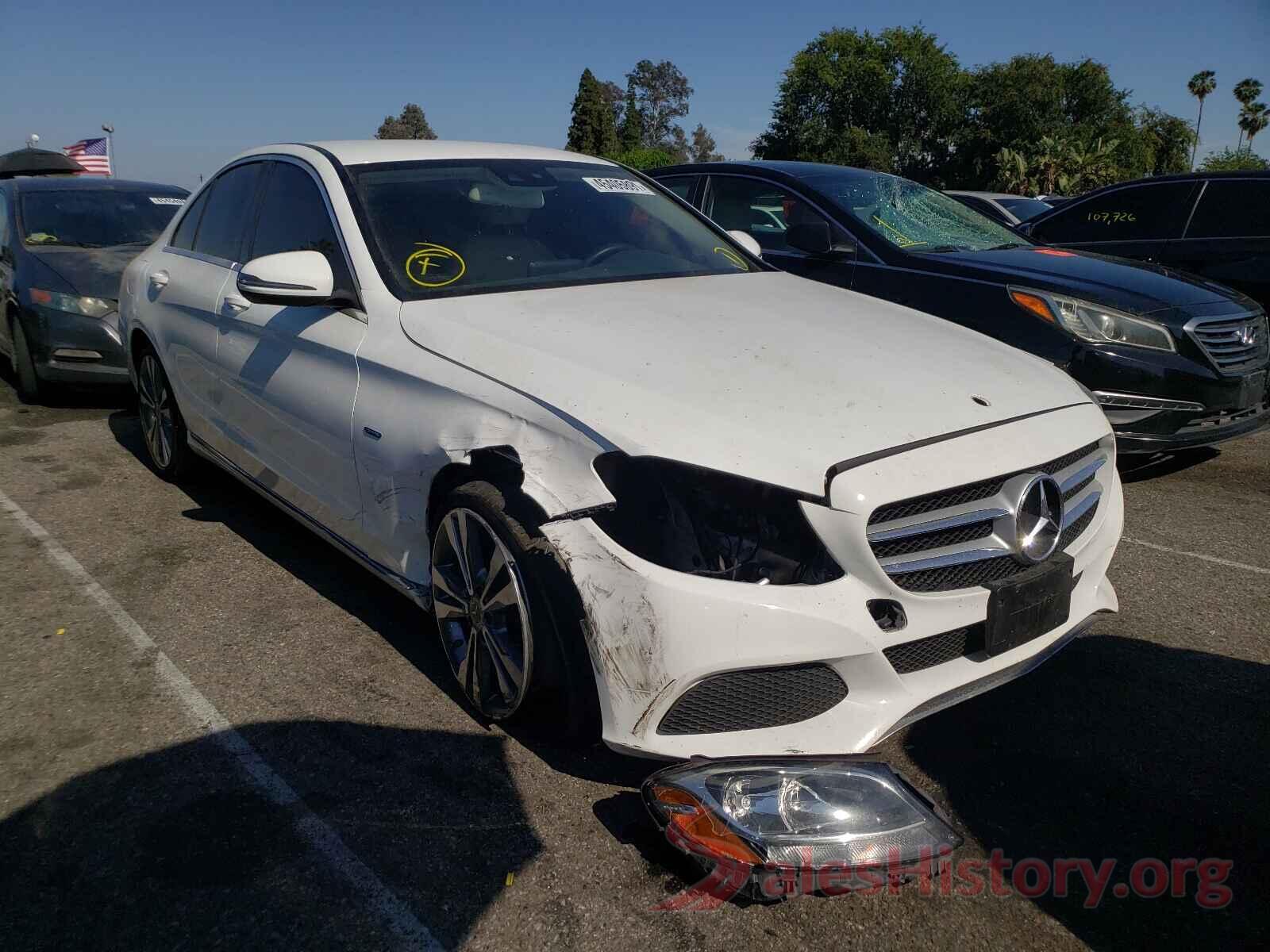 55SWF4HB1HU223486 2017 MERCEDES-BENZ C CLASS