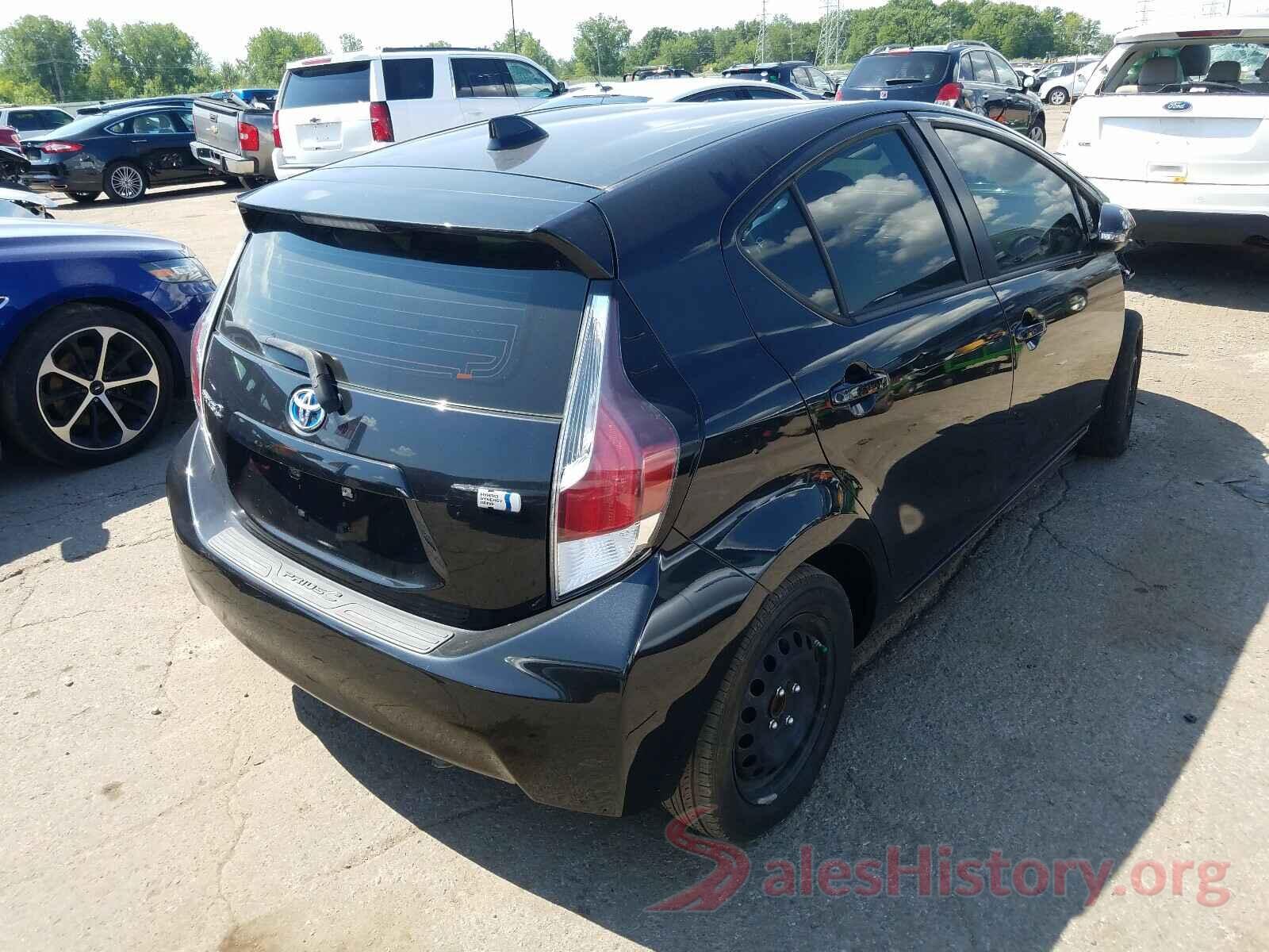 JTDKDTB35G1137297 2016 TOYOTA PRIUS