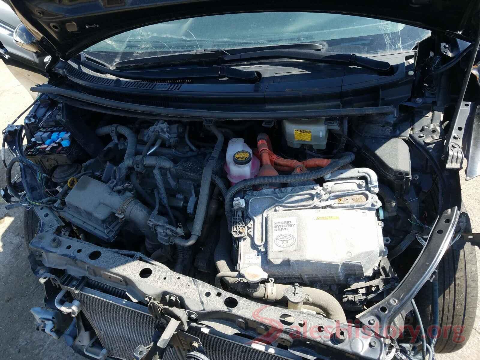 JTDKDTB35G1137297 2016 TOYOTA PRIUS